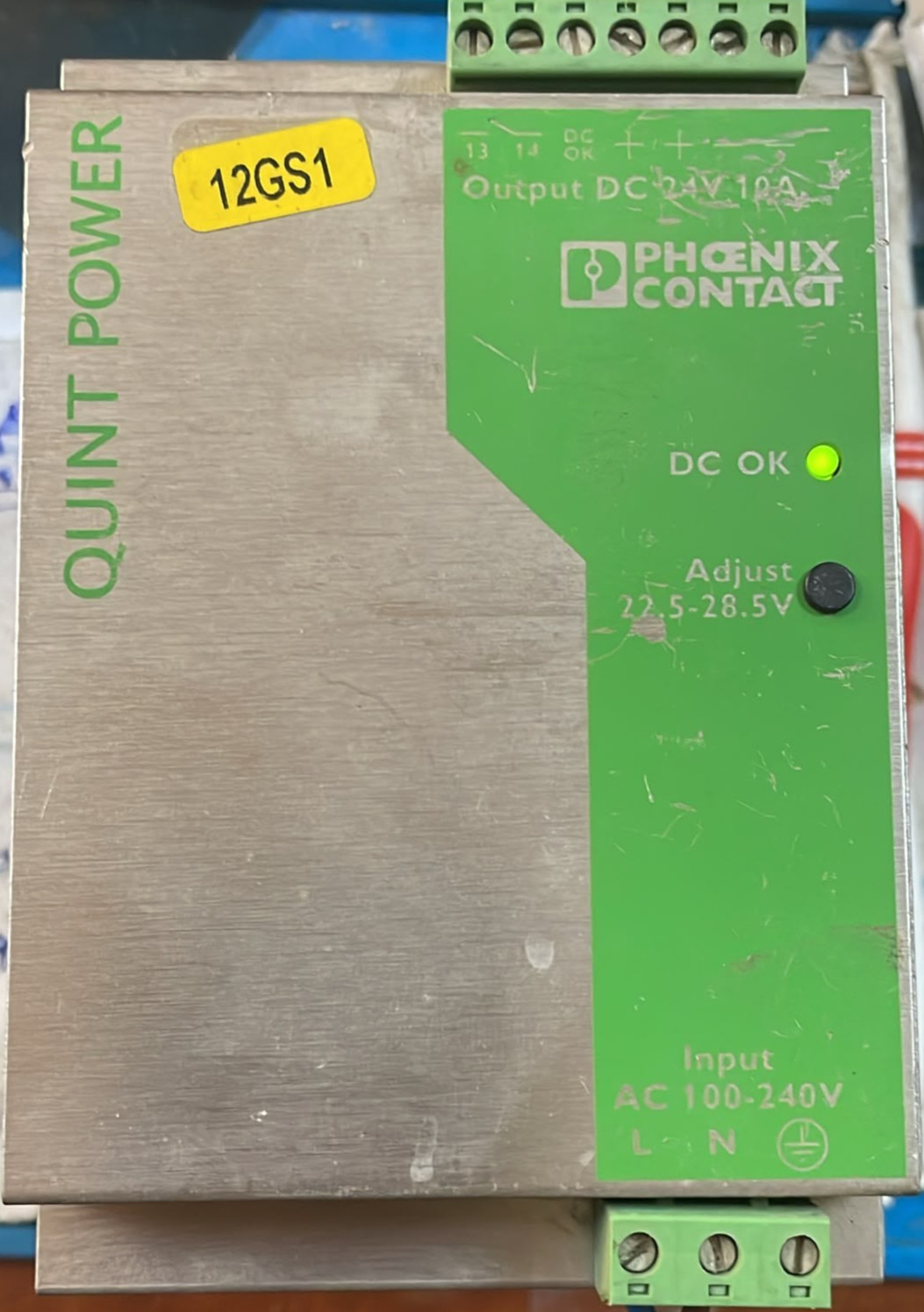 PHOENIX CONTACT QUINT-PS-100-240AC/24DC/10 POWER SUPPLY 2938604