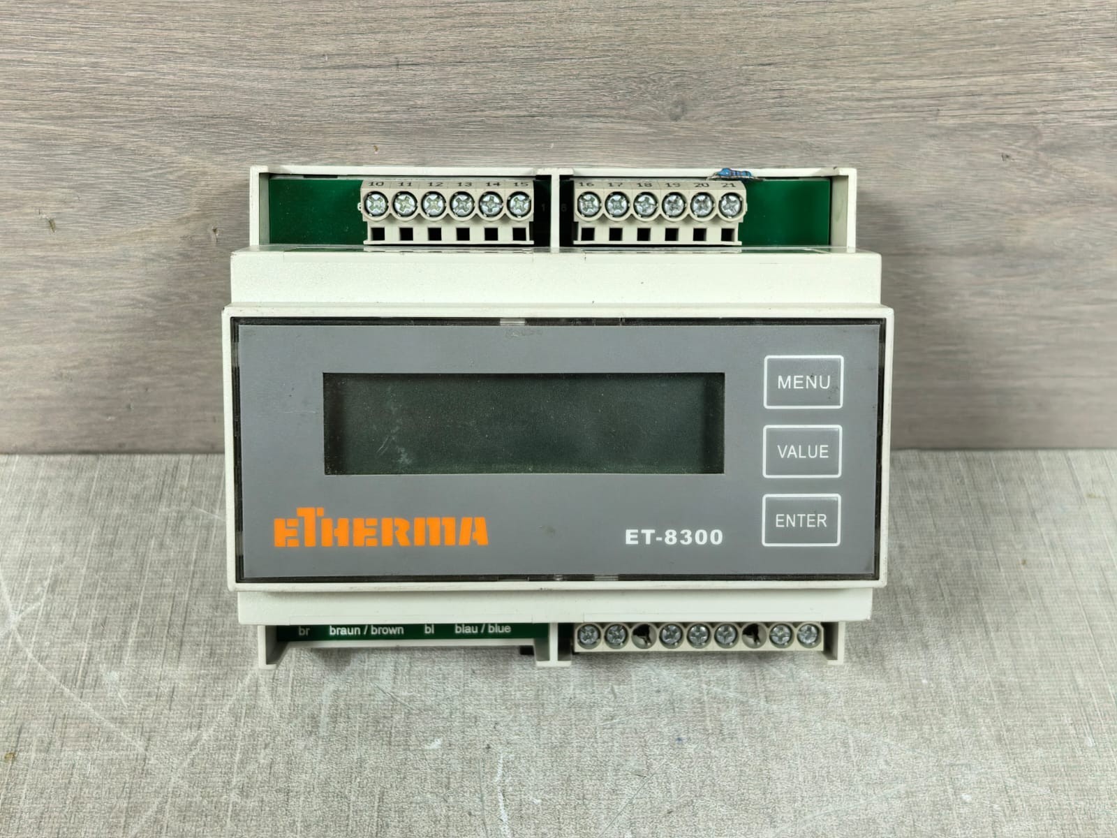 NI ET-8300 ETHERMA ET-8300 FULLY AUTOMATIC CONTROL UNIT 2