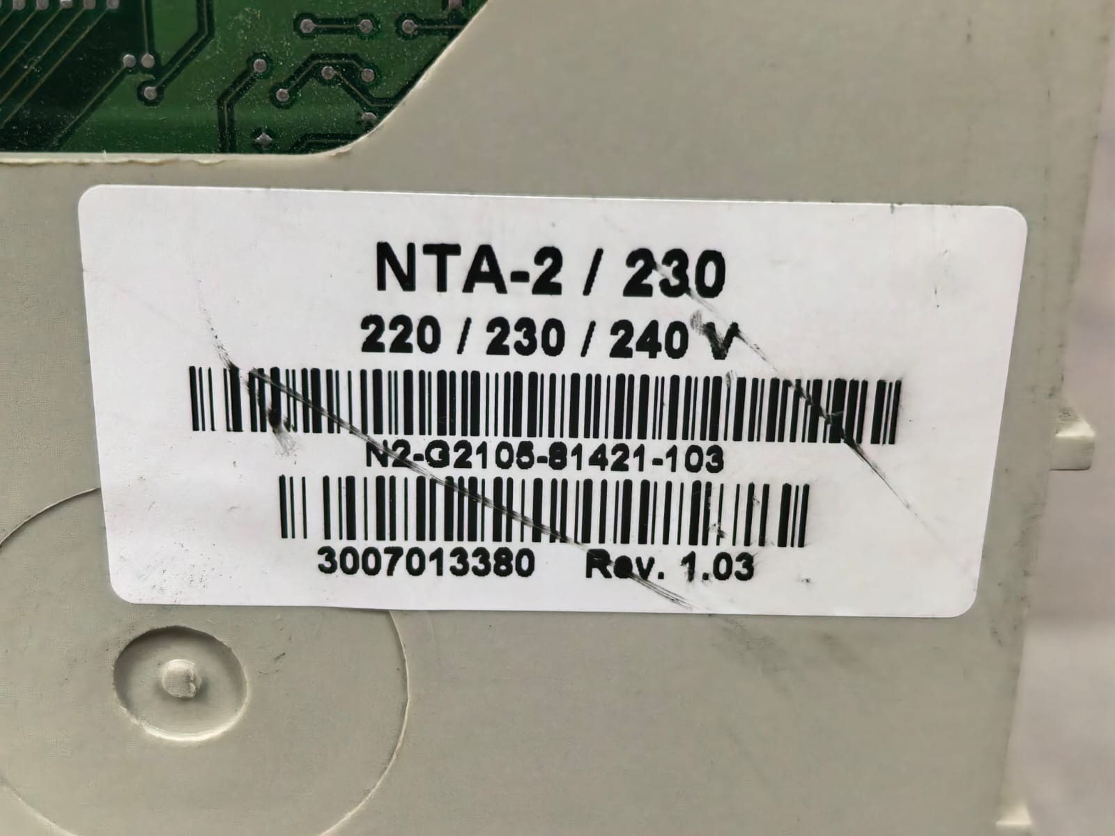 Delta LRV NTA‑2/230 BUCHER HYDRAULICS LRV DELTA CONTROLLER CARD & NTA‑2/230 POWER SUPPLY 8