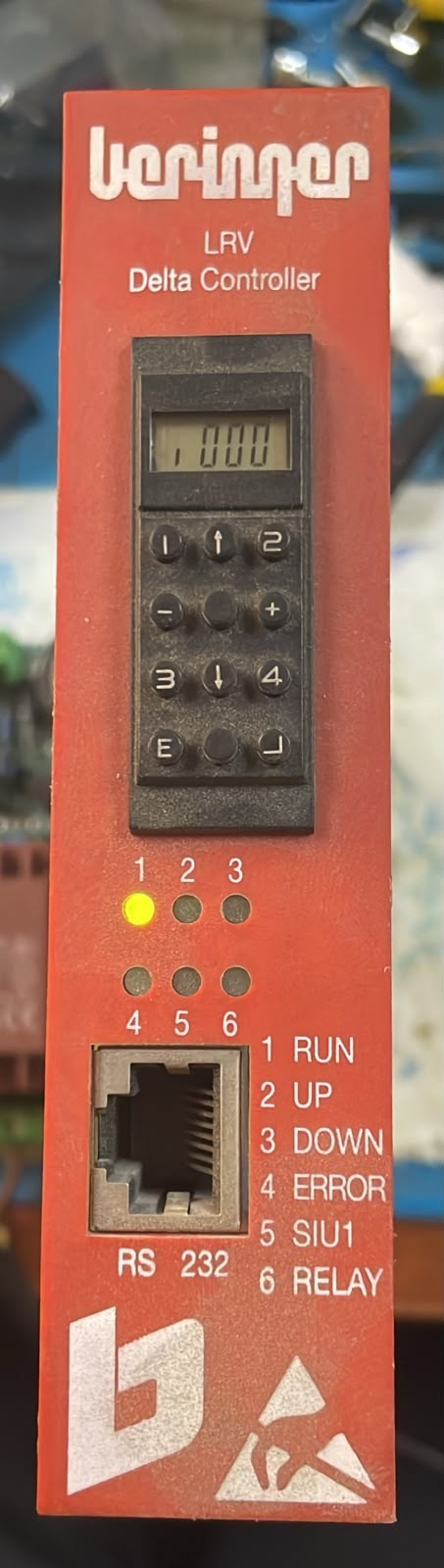 BUCHER HYDRAULICS LRV DELTA CONTROLLER CARD & NTA‑2/230 POWER SUPPLY