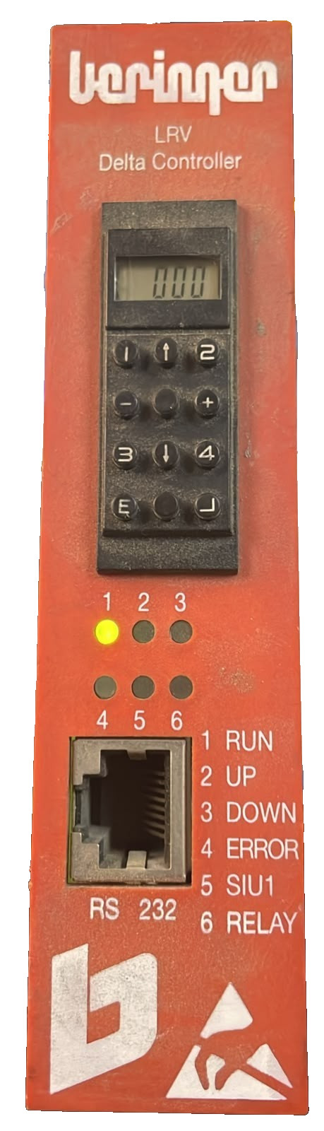 BUCHER HYDRAULICS LRV DELTA CONTROLLER CARD & NTA‑2/400 POWER SUPPLY