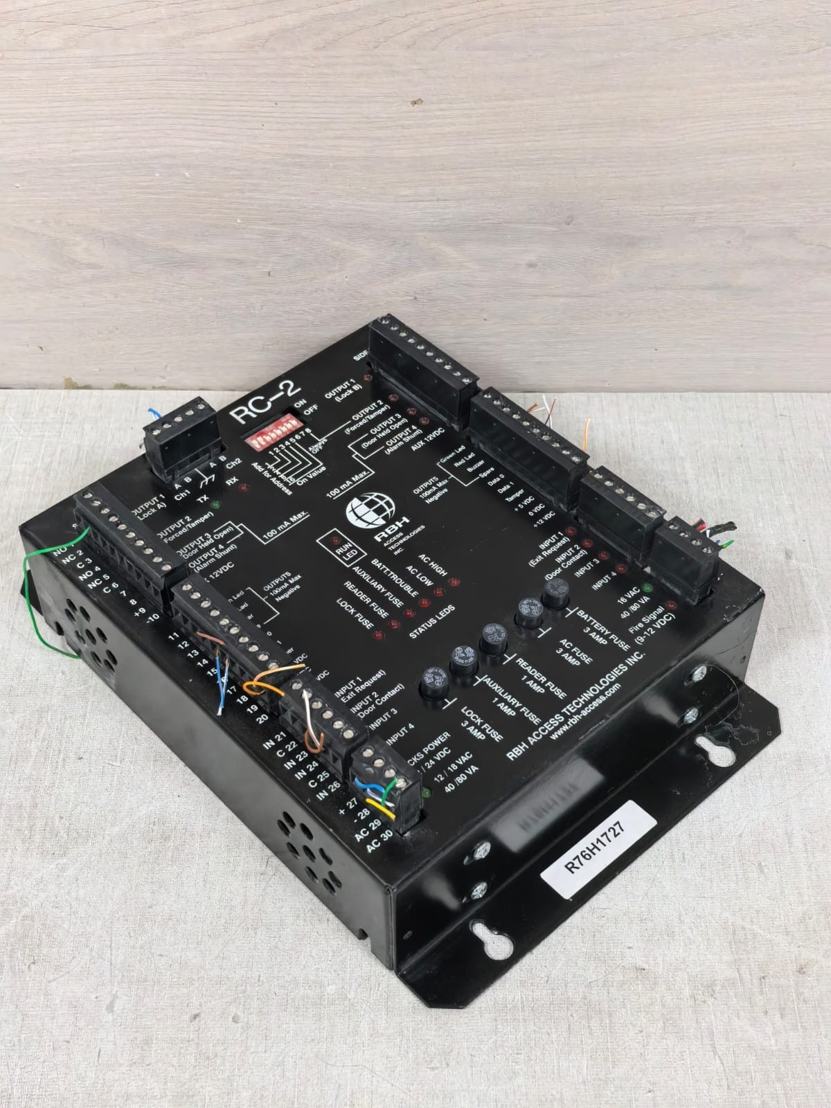 TEC RC-2 RBH ACCESS TECHNOLOGIES RC-2 READER CONTROLLER 6
