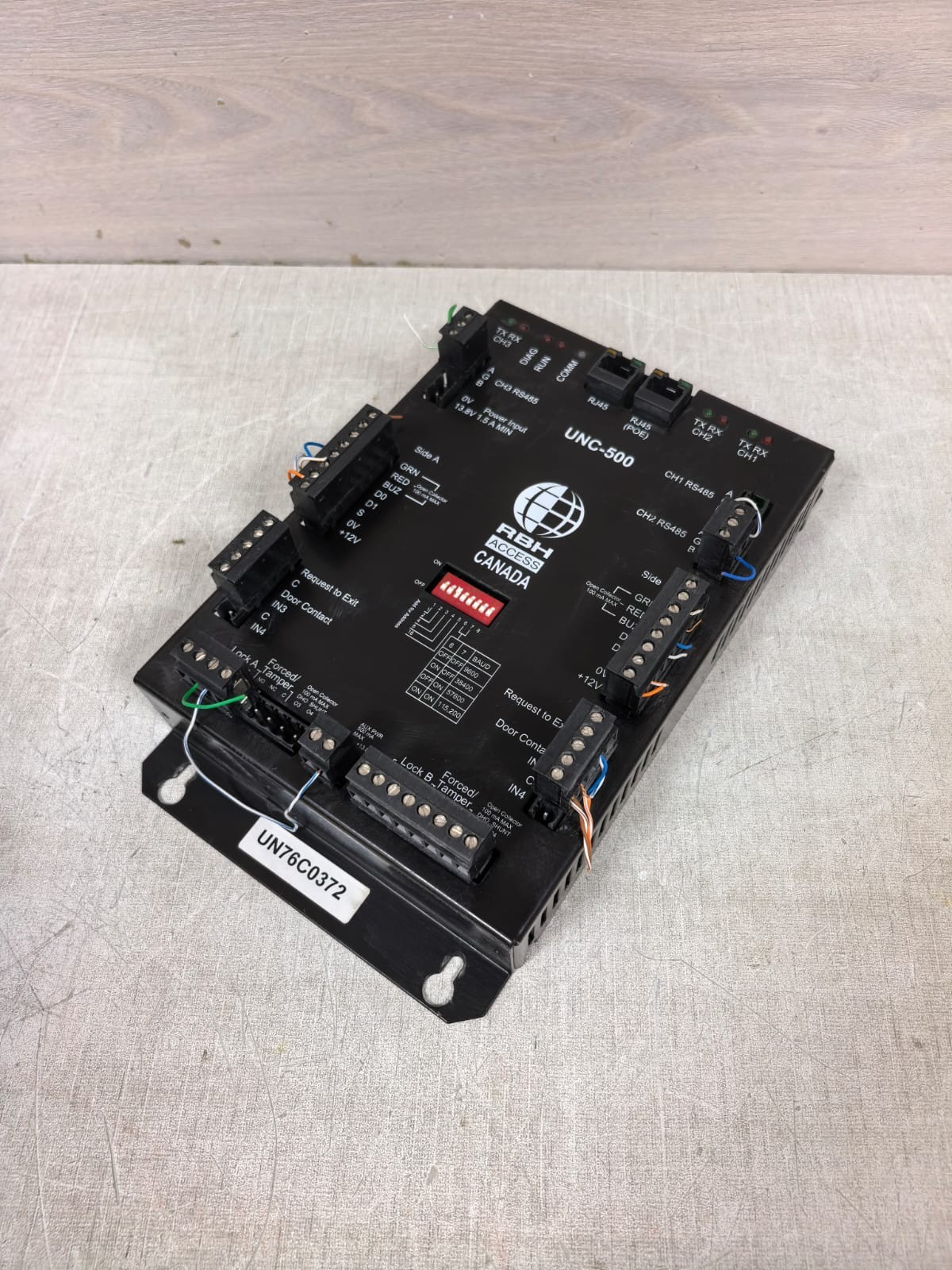 RBH ACCESS UNC-500 RBH ACCESS UNC-500 READER CONTROLLER 5