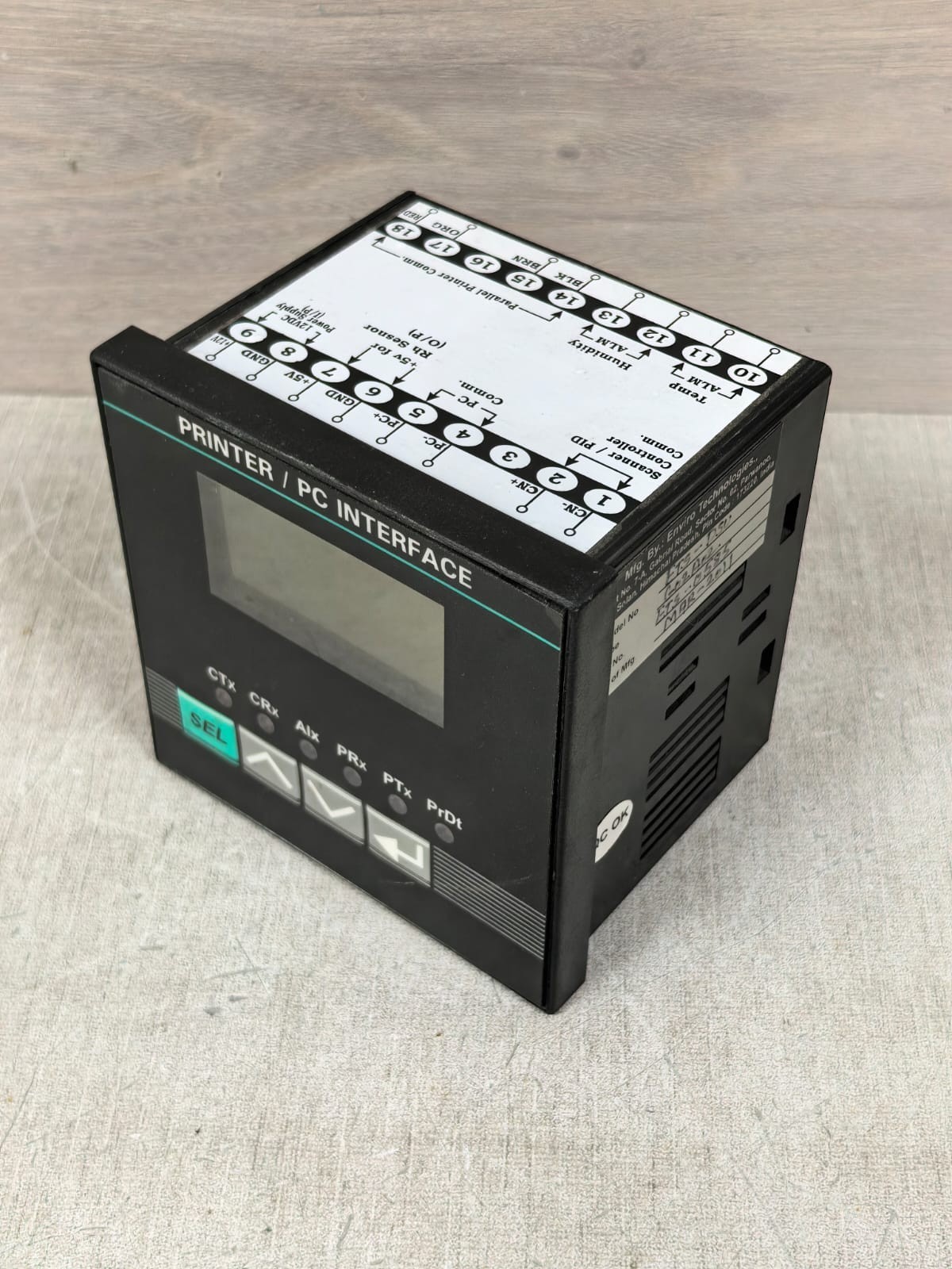 UNKNOWN ETS-DSU G02A02 ENVIRO TECHNOLOGIES ETS-DSU G02A02 PRINTER/ PC INTERFACE 6