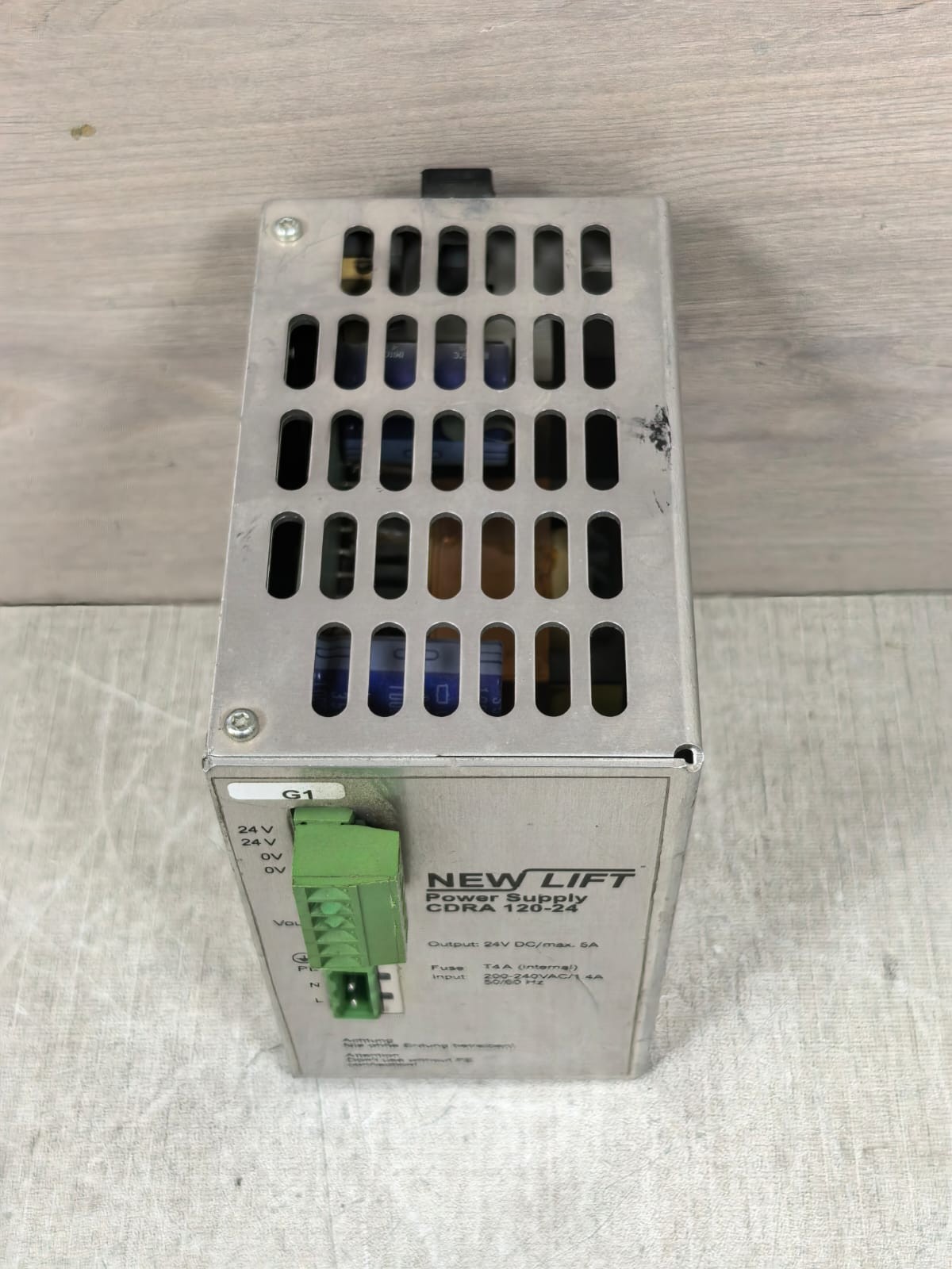 NEW LIFT CDRA 120-24 GPHS120-STD REV.1.6 LIFT CDRA 120-24 GPHS120-STD REV.1.6 AC/DC POWER SUPPLY 9