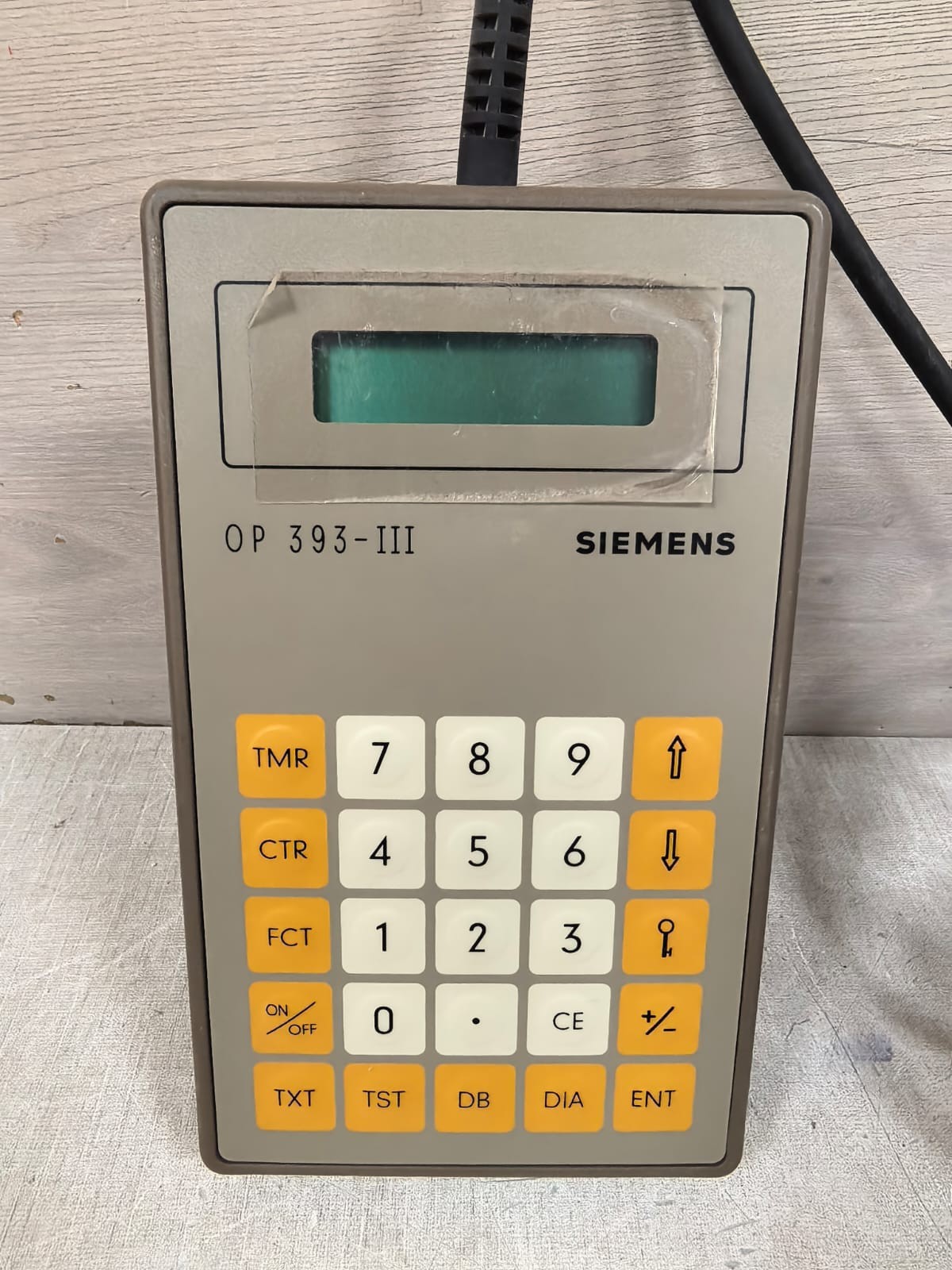 Siemens OP 393-III 6ES5393-0UA15 SIEMENS OP 393-III 6ES5393-0UA15 OPERATOR PANEL 3