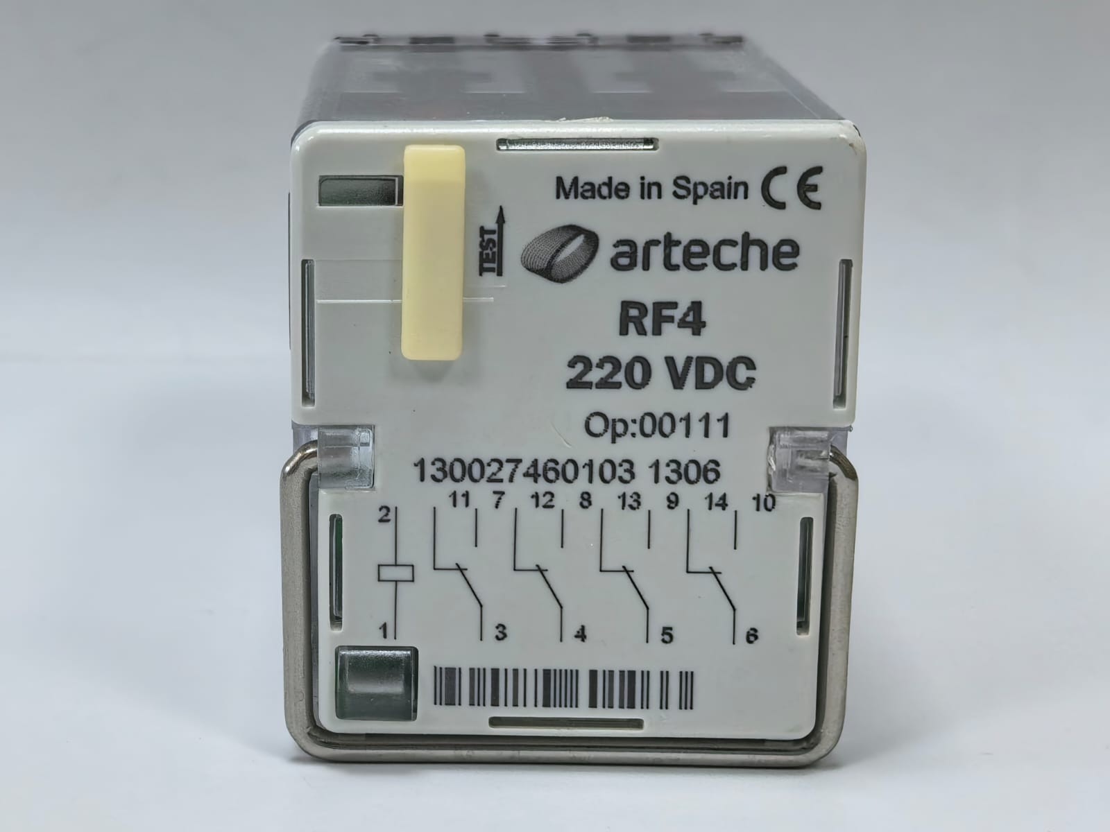 ARTECHE RF4 ARTECHE RF4 INSTANTANEOUS RELAY 220VDC 3