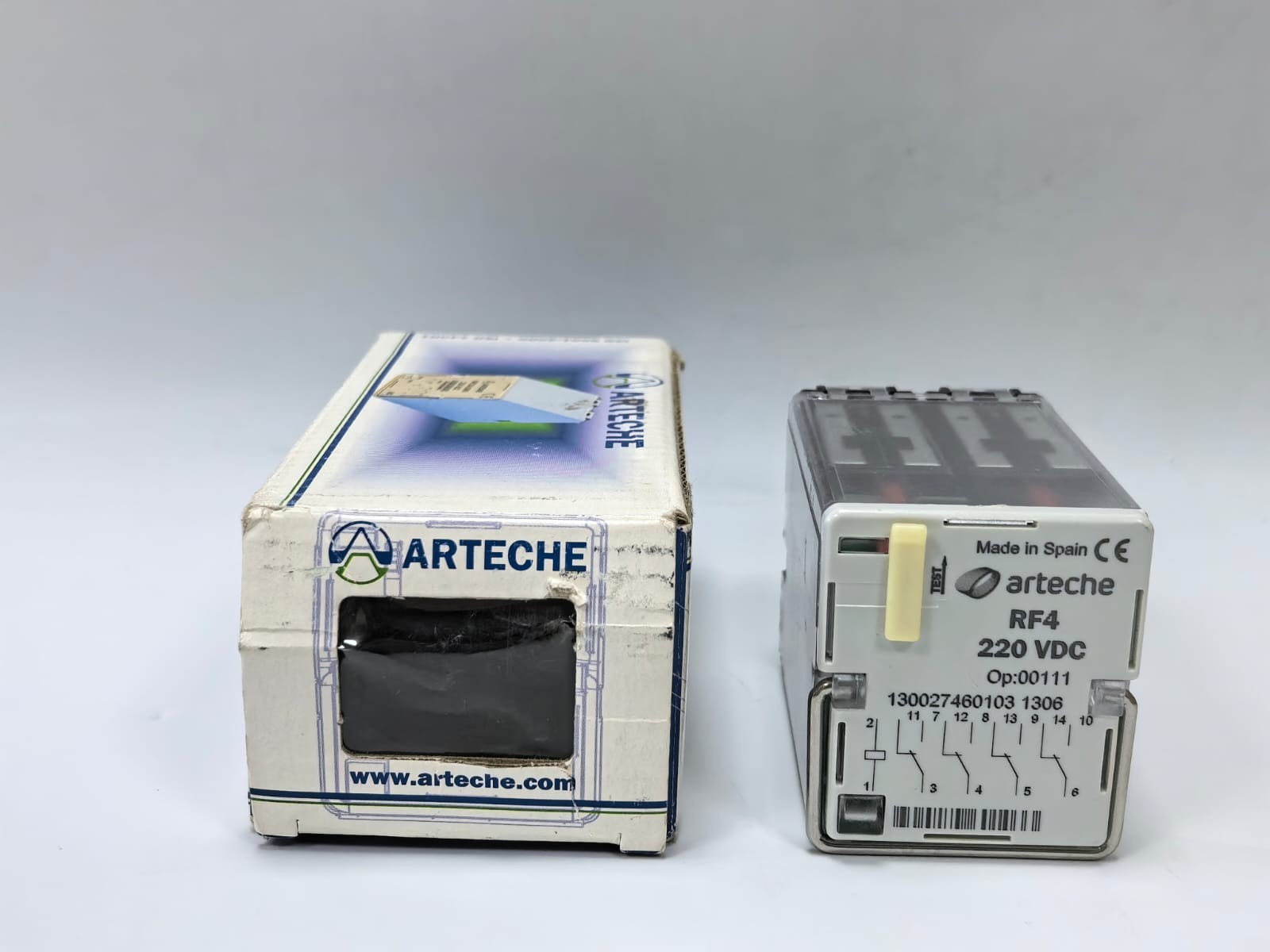 ARTECHE RF4 INSTANTANEOUS RELAY 220VDC