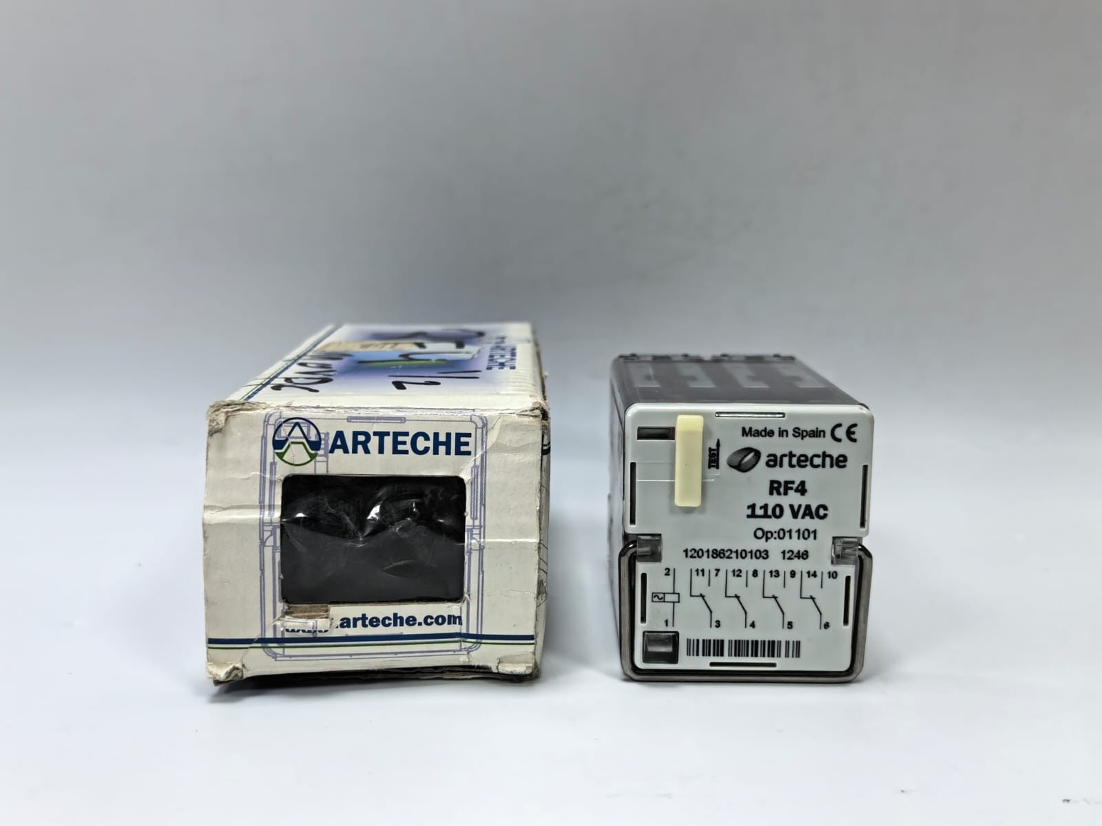 ARTECHE RF4 INSTANTANEOUS RELAY 110VAC