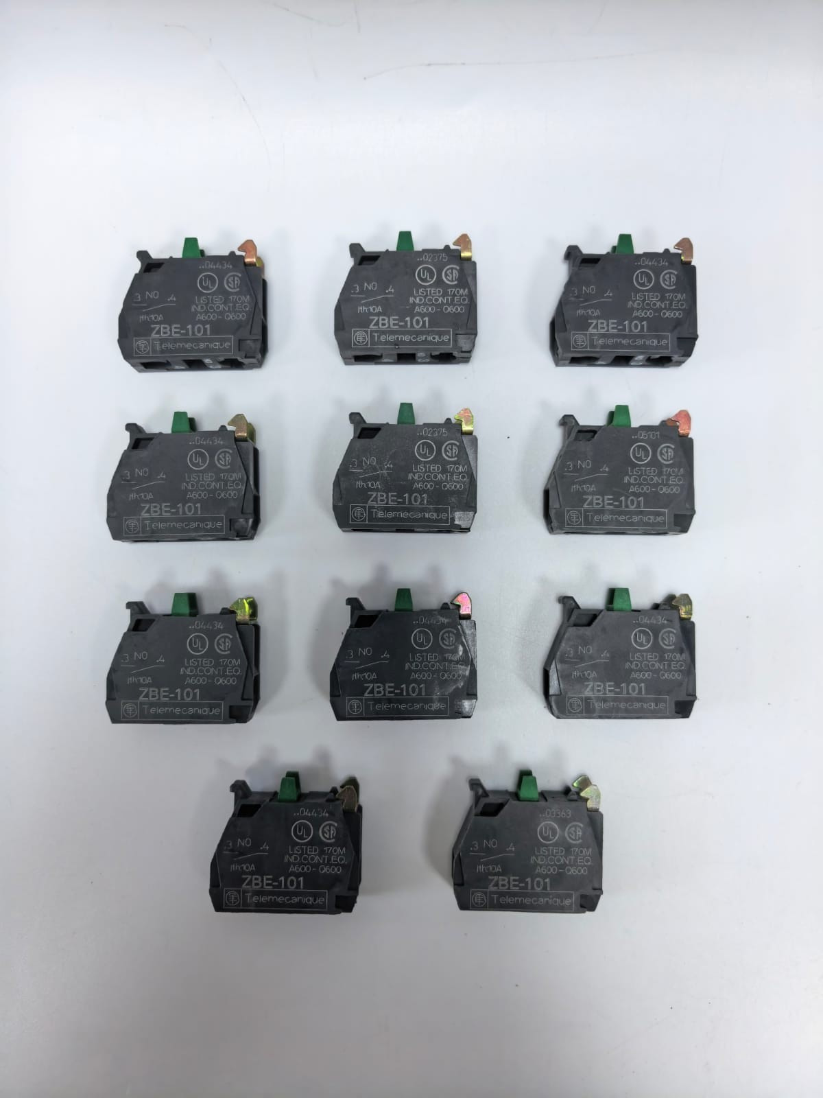 PCS TELEMECANIQUE ZBE-101 SINGLE CONTACT BLOCK