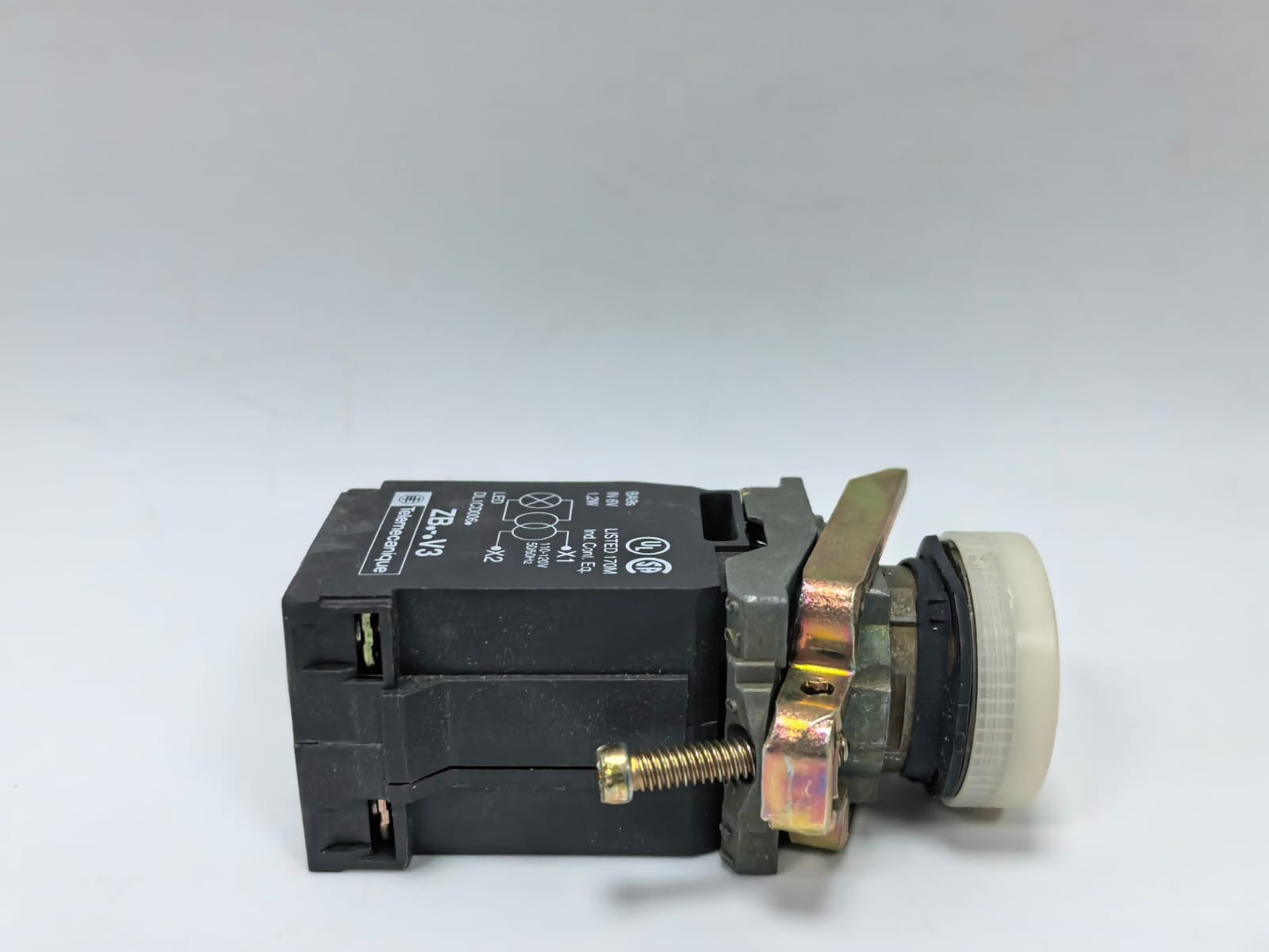 Schneider Electric XB4 BV8B1 PCS TELEMECANIQUE XB4 BV8B1 WHITE INDICATOR LIGHT 5