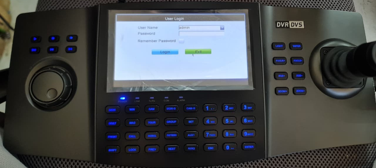DVR DVS DS-1100KI DVR DVS DS-1100KI V2.3.0 131030 NETWORK KEYBOARD 2