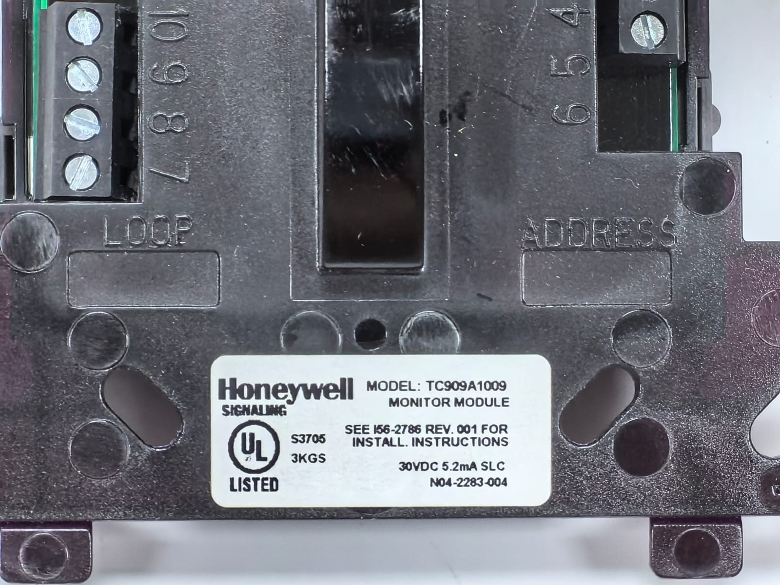Honeywell HONEYWELL TC909A1009 HONEYWELL TC909A1009 DUAL INPUT MODULE 4