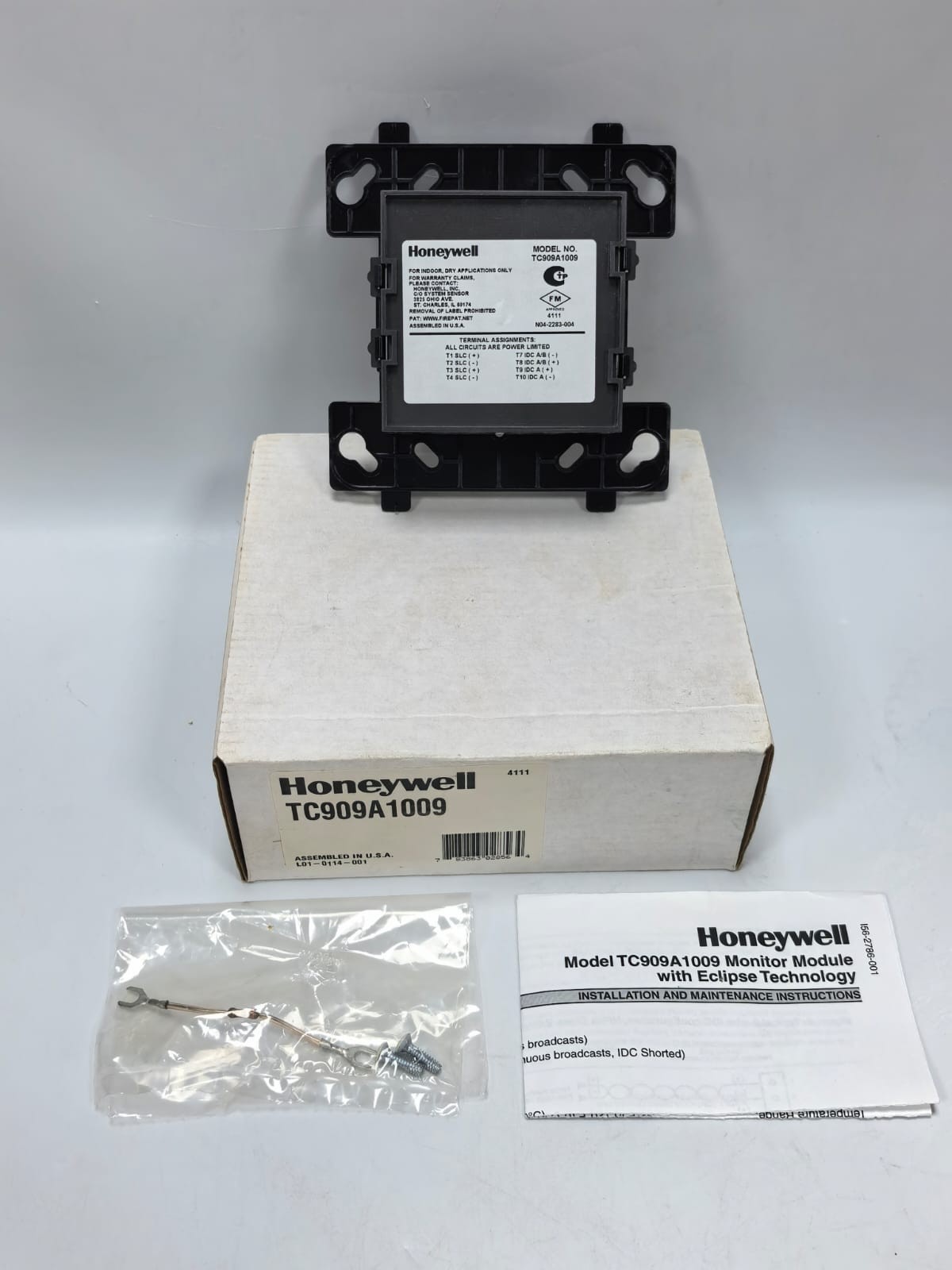 HONEYWELL TC909A1009 DUAL INPUT MODULE