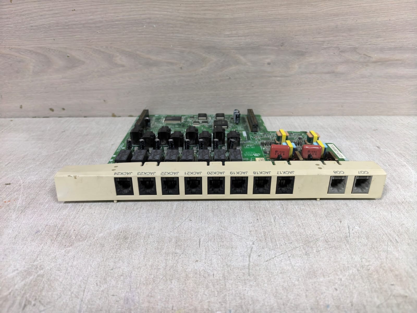 Panasonic KX-TA82481/TE82480 PANASONIC KX-TA82481/TE82480 2PORT ANALOGUE CO LINE & 8PORT SLT EXTENSION CARD 3