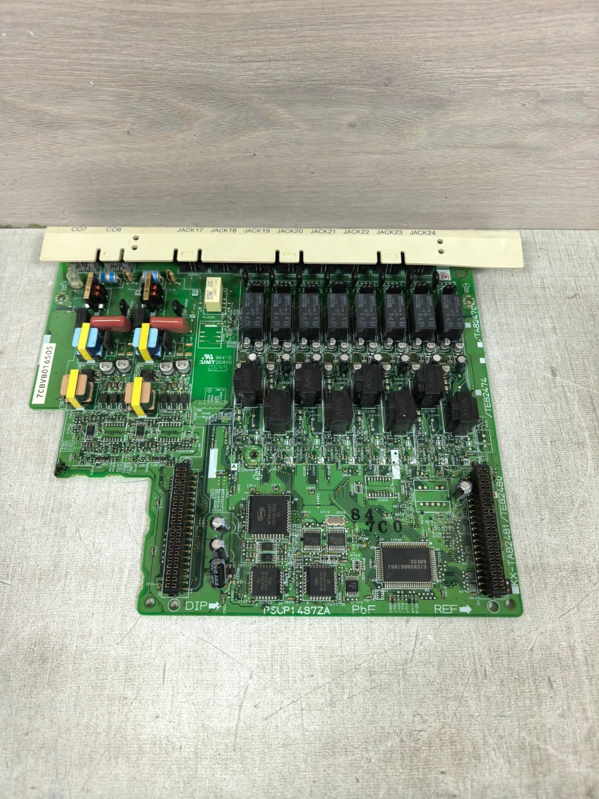 Panasonic KX-TA82481/TE82480 PANASONIC KX-TA82481/TE82480 2PORT ANALOGUE CO LINE & 8PORT SLT EXTENSION CARD 9