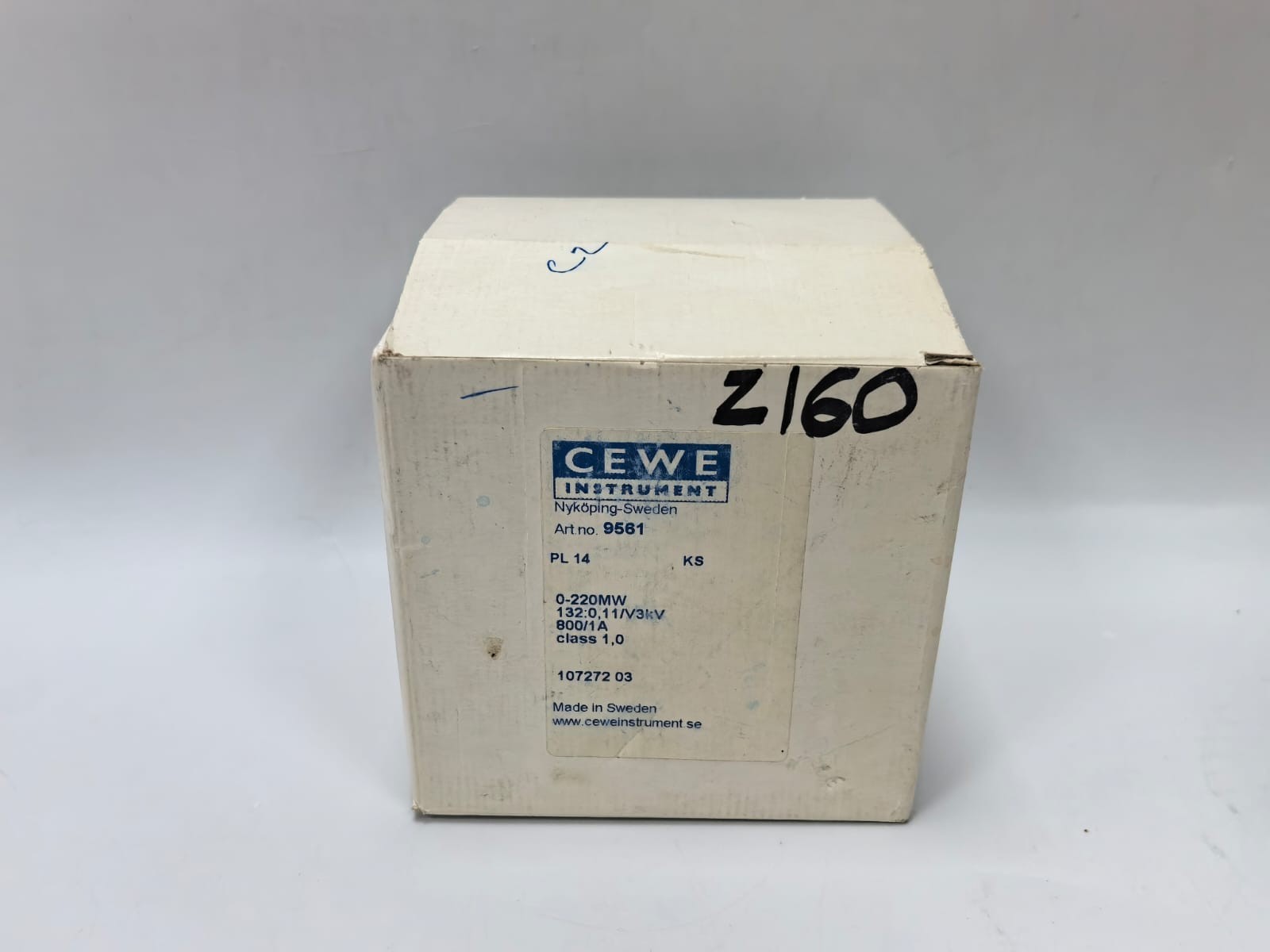 CEWE PL 14 CEWE INSTRUMENT PL 14 PANEL METER 9561 0-220MW 9