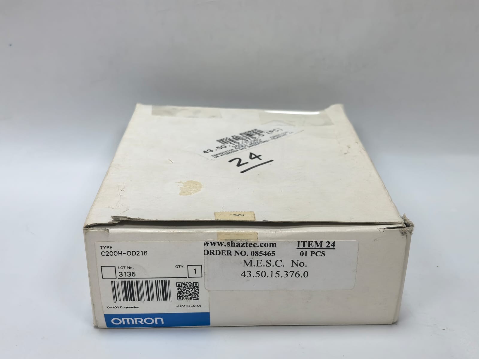 Omron OMRON C200H-OD216 OMRON C200H-OD216 PLC MODULE 9