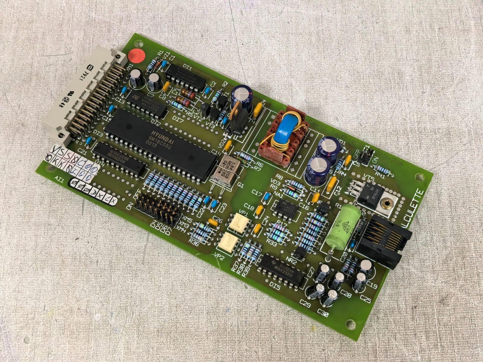 UNKNOWN 6761313T MGE PDR TAJO MG 6761313T CARTE 6761312XD-2DA/1DA / 6761313 CIRCUIT BOARD 4