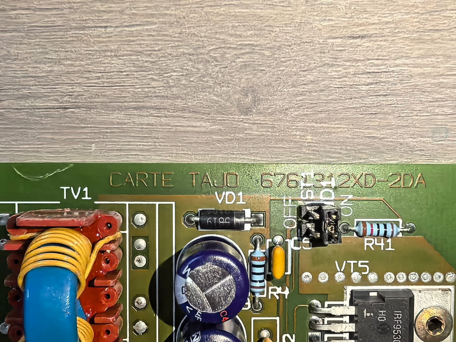 UNKNOWN 6761313T MGE PDR TAJO MG 6761313T CARTE 6761312XD-2DA/1DA / 6761313 CIRCUIT BOARD 5