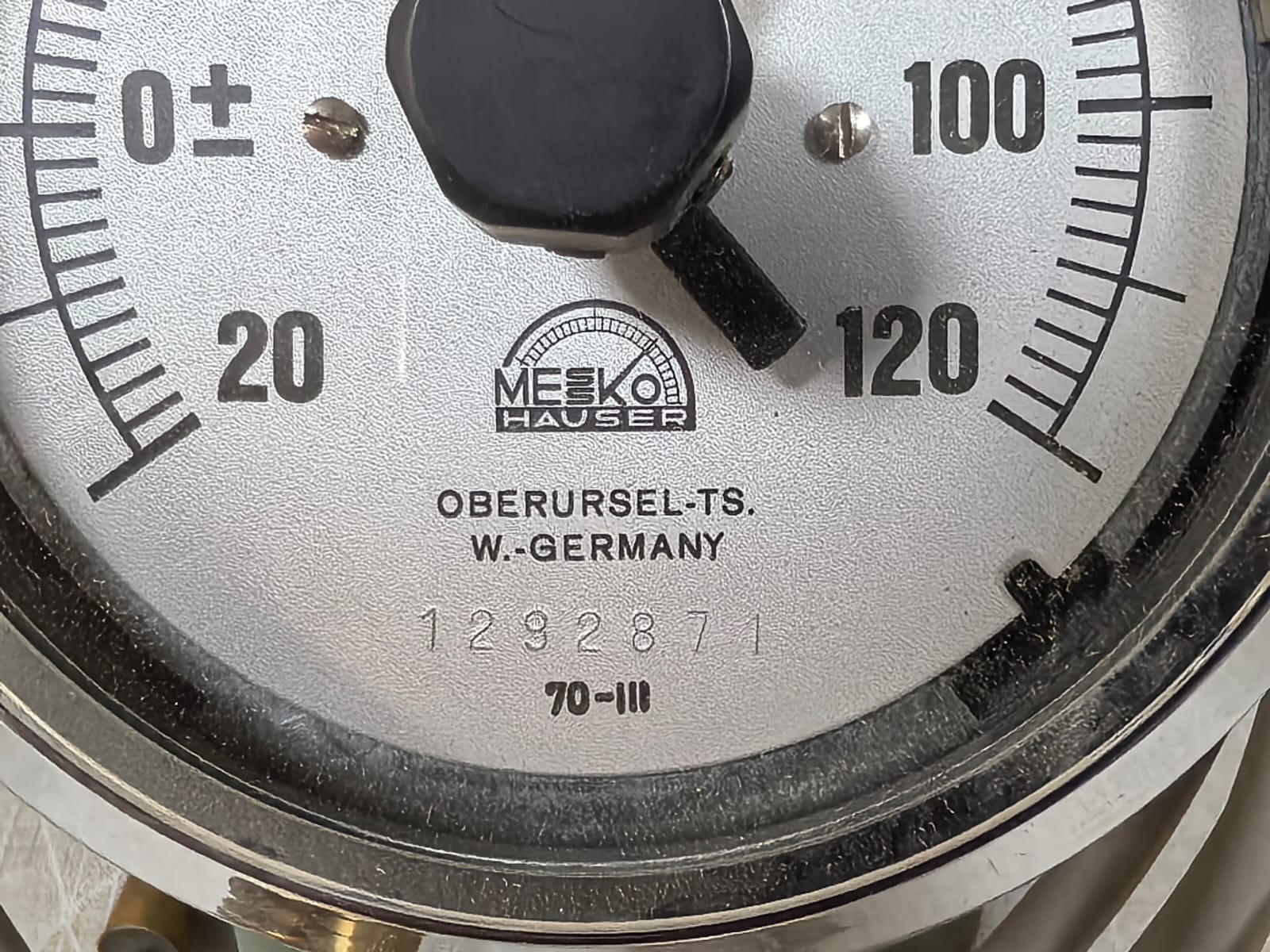 UNKNOWN 1292871 70-III MESSKO HAUSER 1292871 70-III TEMPERATURE MEASUREMENT 3