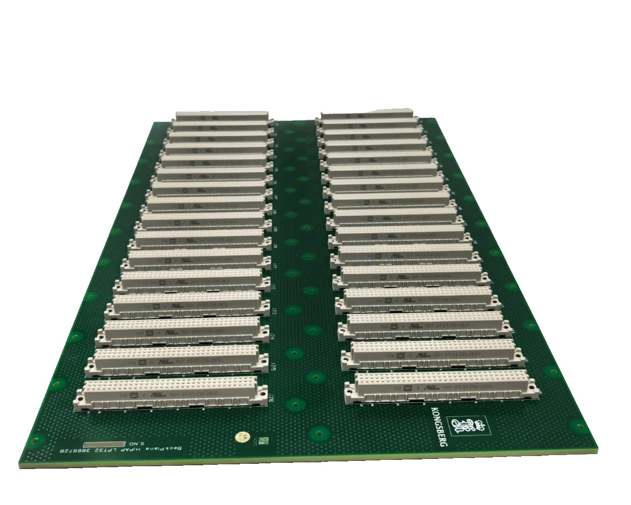 Kongsberg HIPAP LPT32 386972B KONGSBERG HIPAP LPT32 386972B BACKPLANE 5