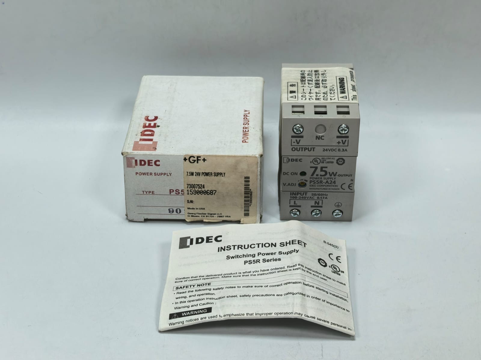 IDEC PS5R-A24 POWER SUPPLY