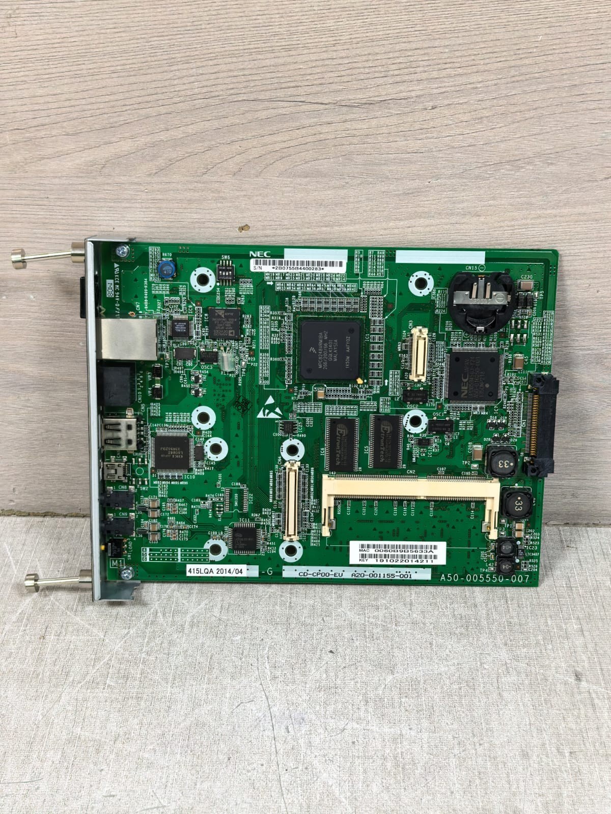 UNKNOWN CD-CP00 NEC CD-CP00 UNIVERGE SV8100 5