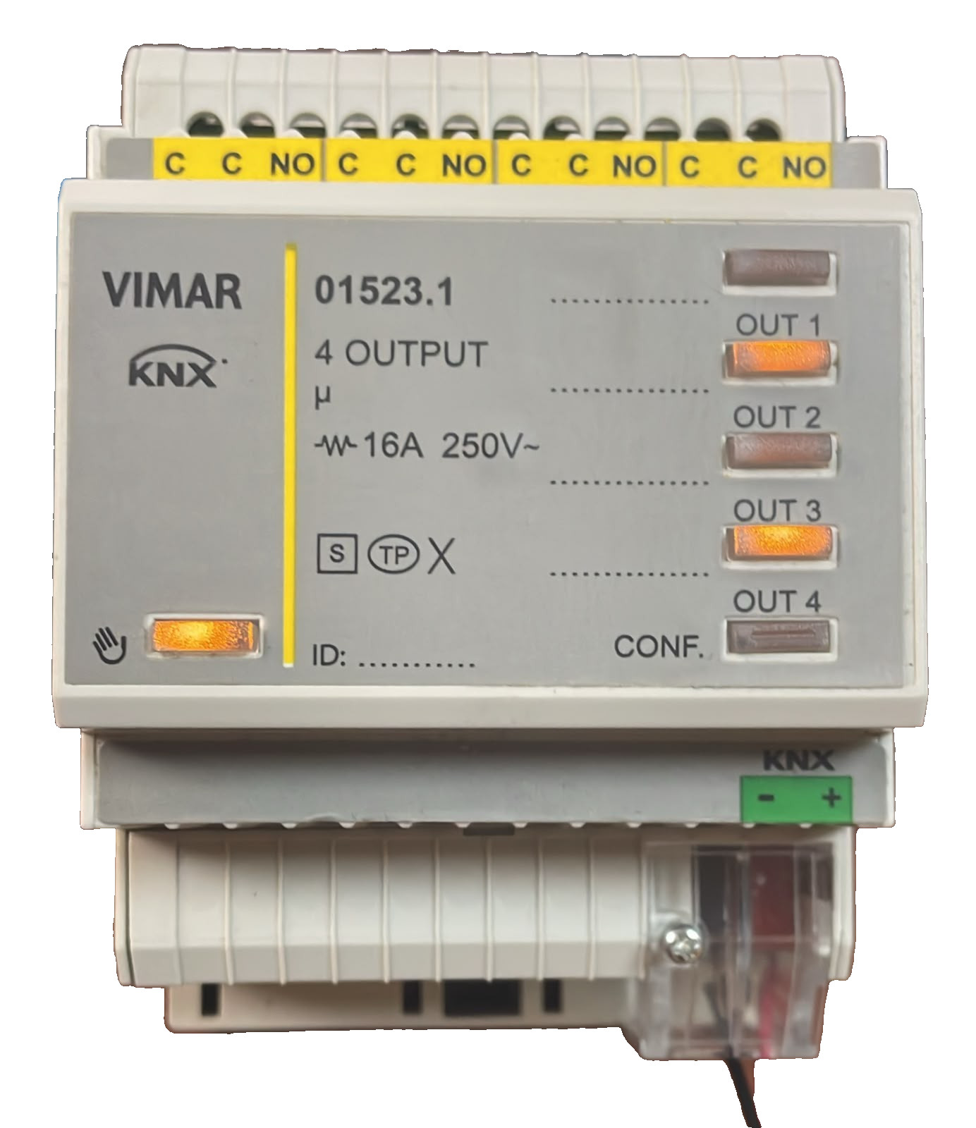 UNKNOWN 01523.1 VIMAR 01523.1 4 OUTPUT ACTUATOR 16A 250V 2