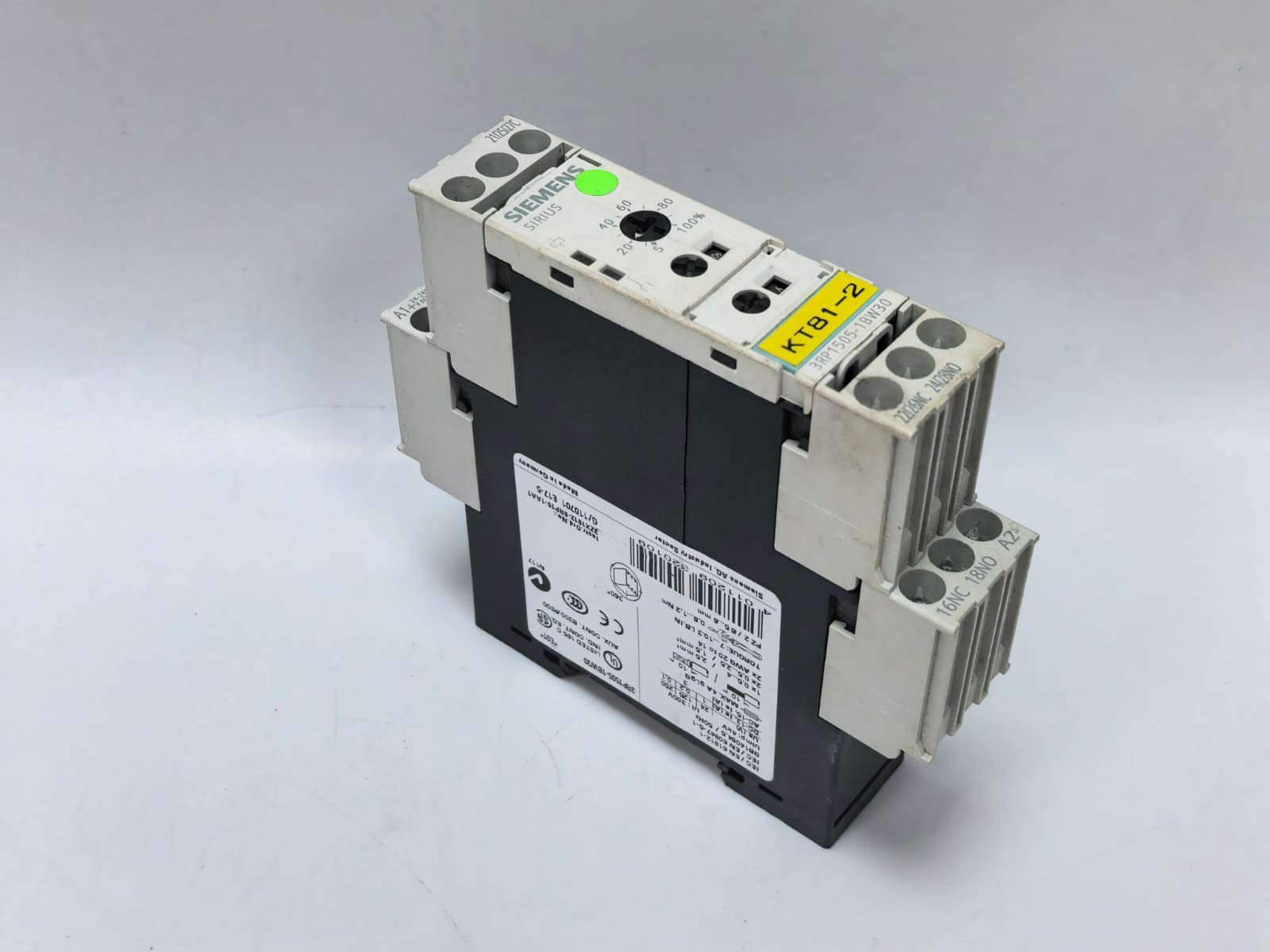 Siemens 3RP1505-1BW30 PCS SIEMENS SIRIUS 3RP1505-1BW30 TIME DELAY RELAY 8