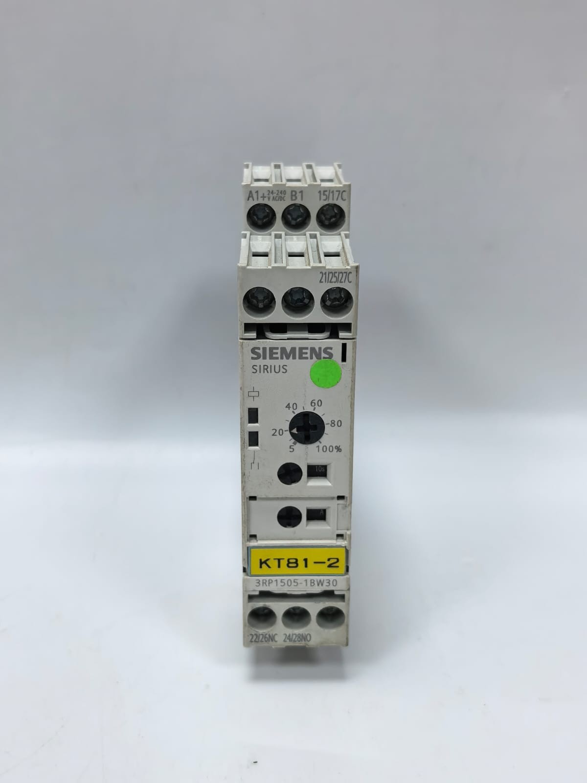 PCS SIEMENS SIRIUS 3RP1505-1BW30 TIME DELAY RELAY