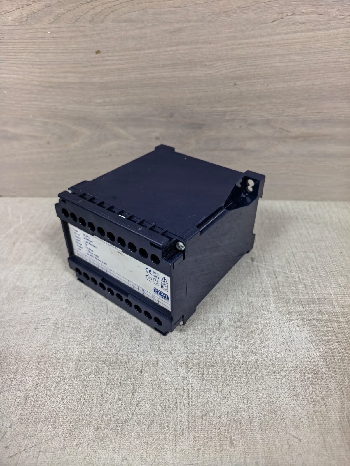 CEWE DQ345 CEWE INSTRUMENT DQ345 POWER TRANSDUCER 80-276VAC/DC 2.5W 5