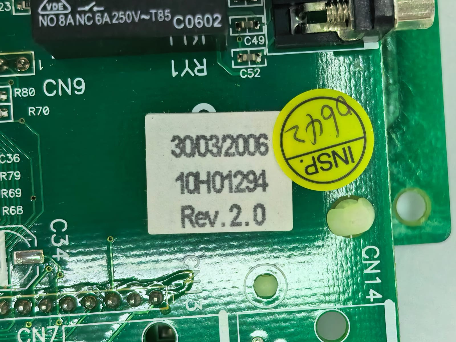 UNKNOWN 098-01970-01 10H01294 REV.2.0 098-01977-00 LCD PANEL WITH 098-01970-01 10H01294 REV.2.0 PCB BOARD 3