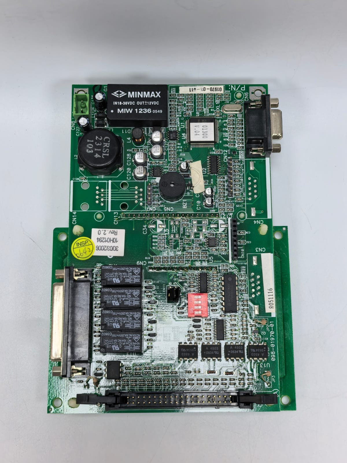 UNKNOWN 098-01970-01 10H01294 REV.2.0 098-01977-00 LCD PANEL WITH 098-01970-01 10H01294 REV.2.0 PCB BOARD 5