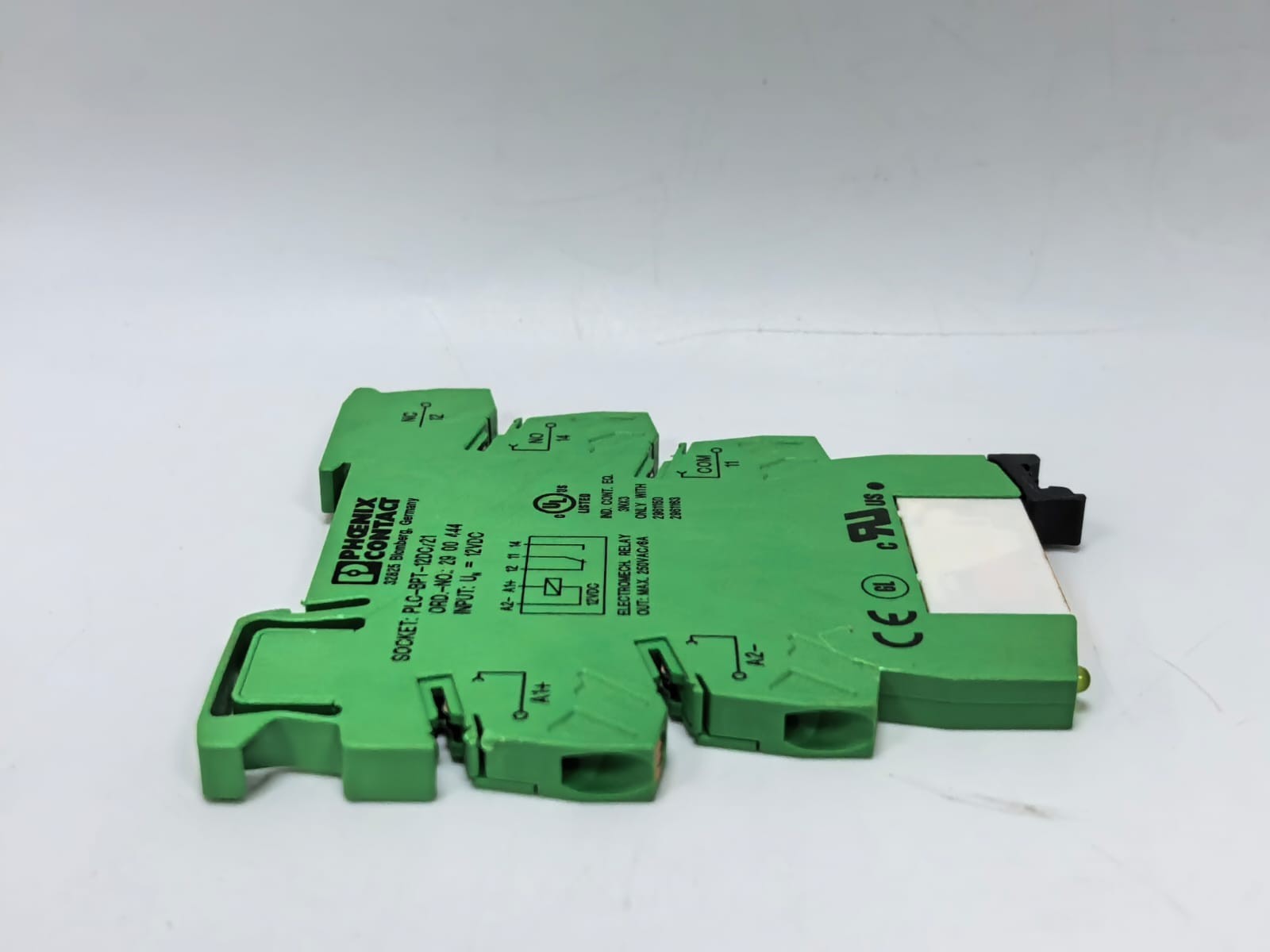 Phoenix Contact PLC-BPT-12DC/21 PCS PHOENIX CONTACT PLC-BPT-12DC/21 TERMINAL BLOCK RELAY 29 00 444 3