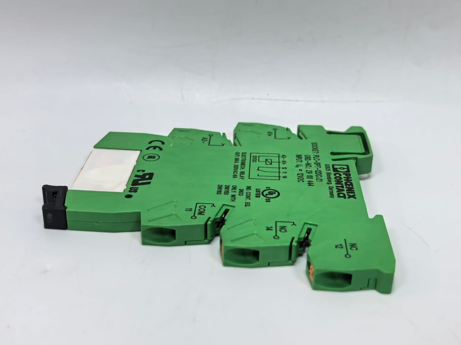 Phoenix Contact PLC-BPT-12DC/21 PCS PHOENIX CONTACT PLC-BPT-12DC/21 TERMINAL BLOCK RELAY 29 00 444 5