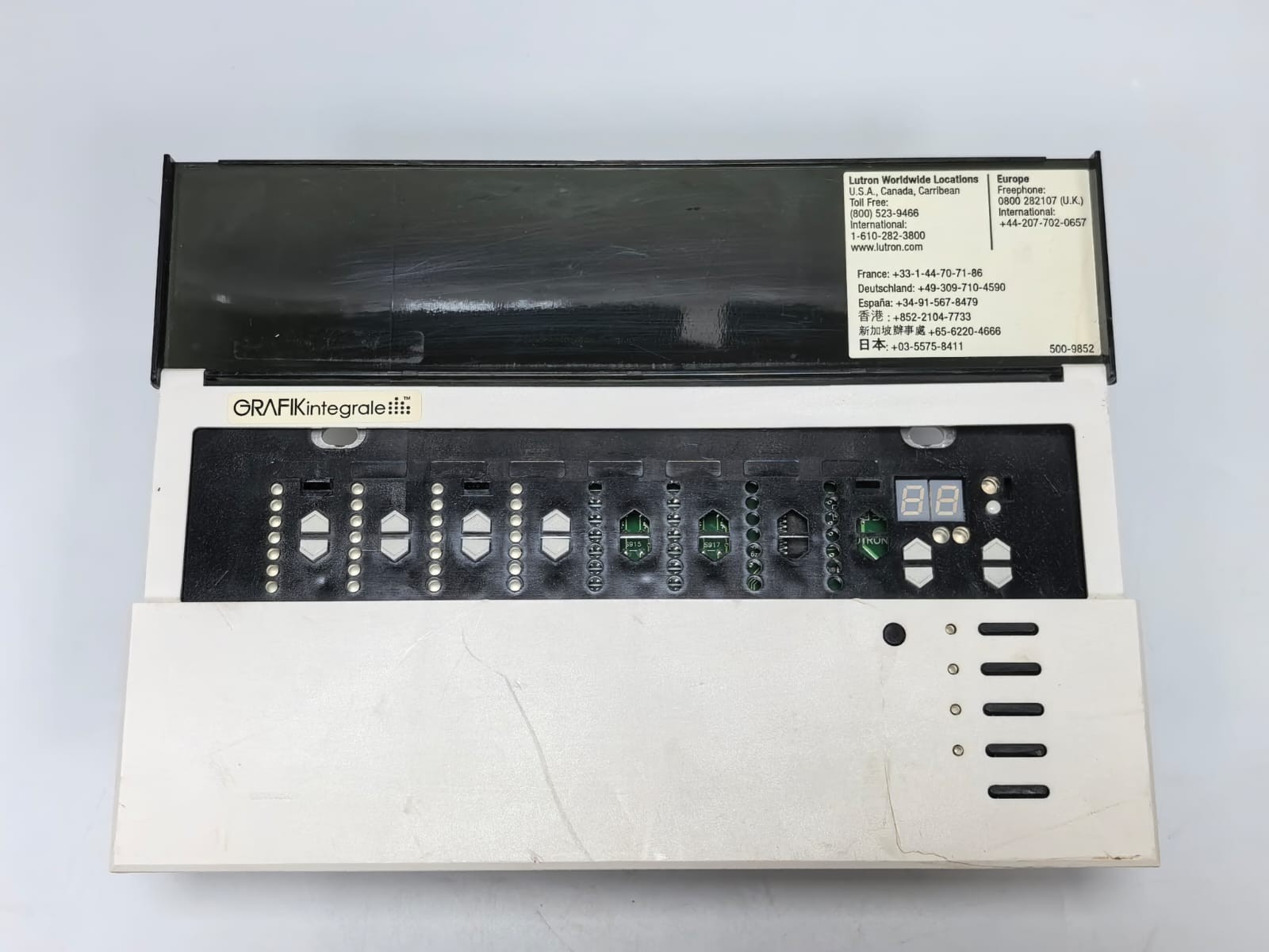 Lutron GXI-3504-CE LUTRON GRAFIK EYE GXI-3504-CE 4-ZONE LIGHTING SCENE CONTROLLER 2