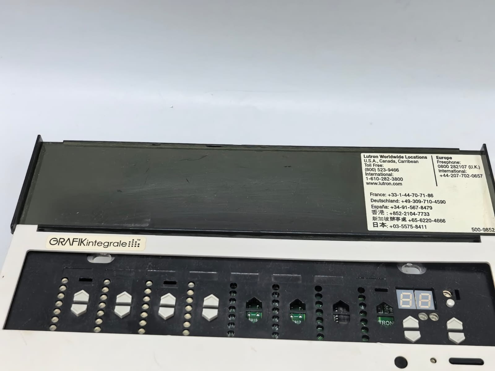 Lutron GXI-3504-CE LUTRON GRAFIK EYE GXI-3504-CE 4-ZONE LIGHTING SCENE CONTROLLER 4