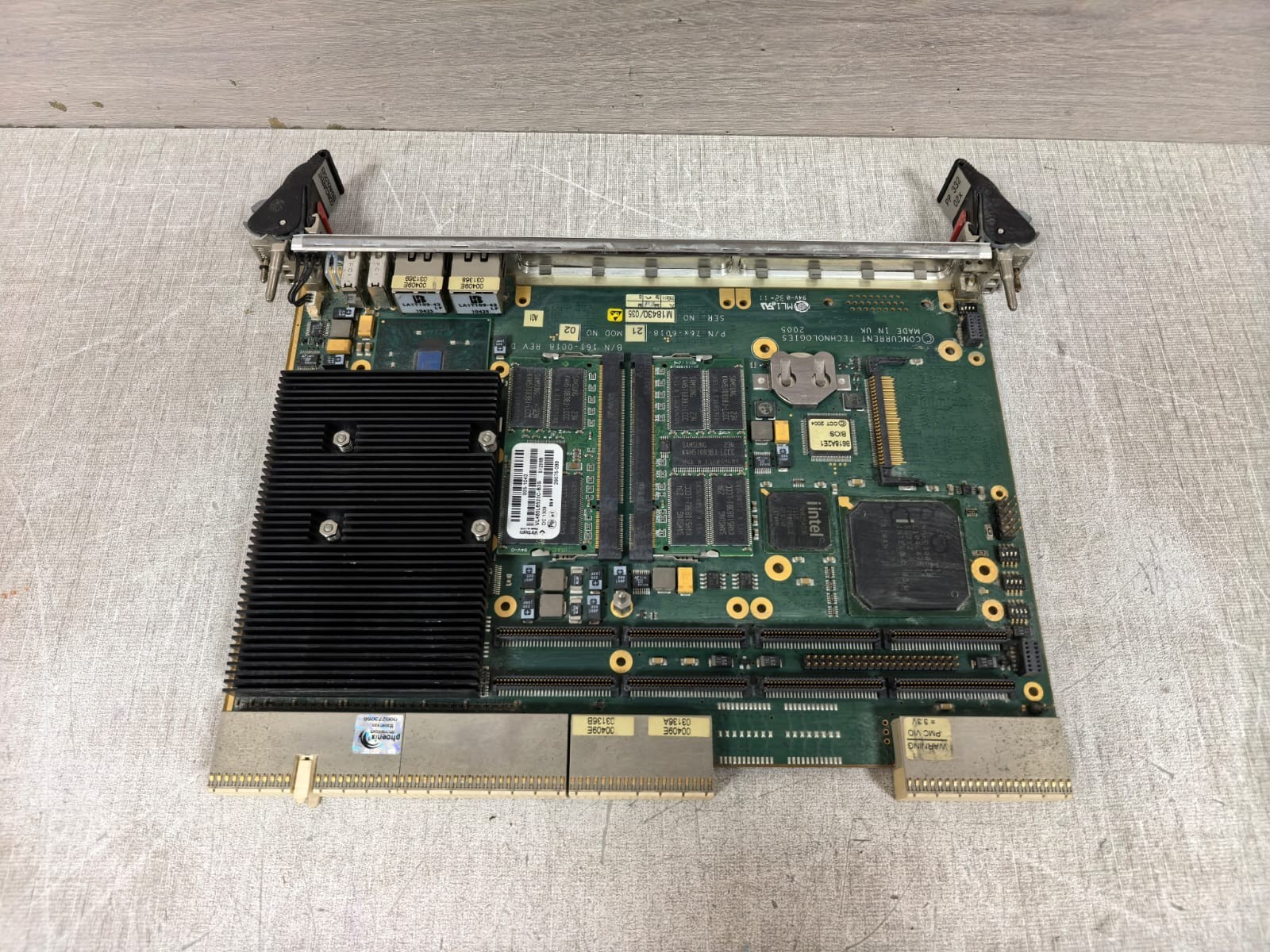 CONCURRENT TECHNOLOGIES 76X-6018-21 CONCURRENT TECHNOLOGIES PP 332 02X P/N 76X-6018-21 10