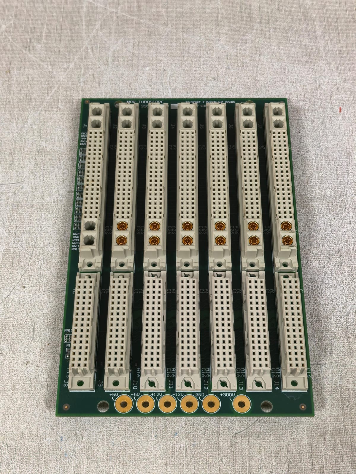 NOV TUBOSCOPE 393219 / 393217 REV.4 NOV TUBOSCOPE PCBA 393219 / 393217 REV.4 BACKPLANE BOARD 7