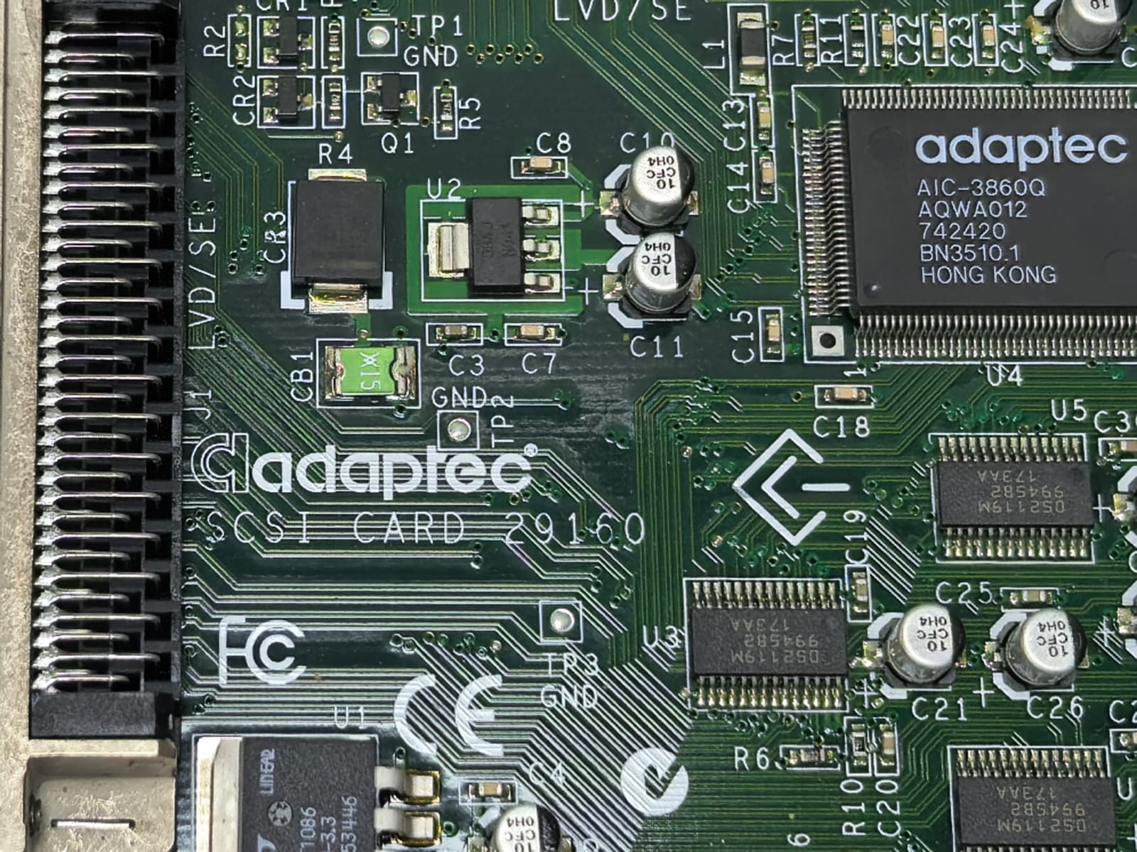 Adaptec SCSI CARD 29160 ADAPTEC 1809606-00 SCSI CARD 29160 2