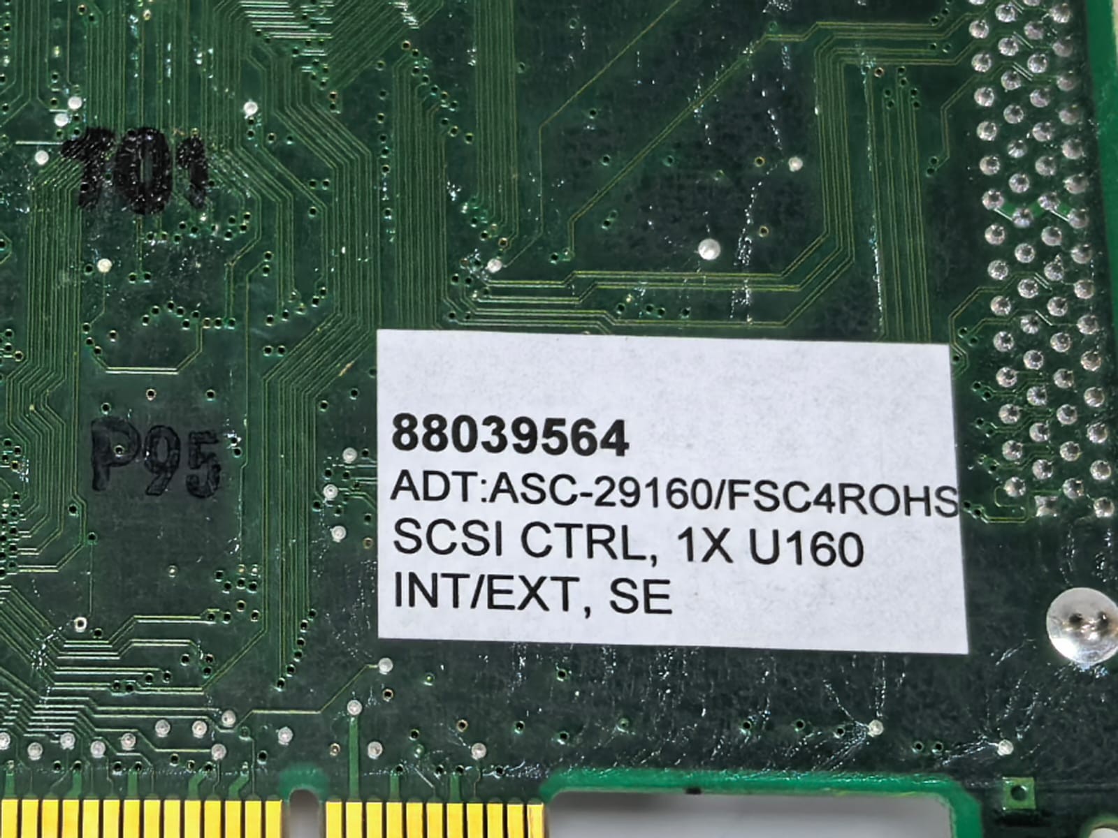 Adaptec SCSI CARD 29160 ADAPTEC 1809606-00 SCSI CARD 29160 6