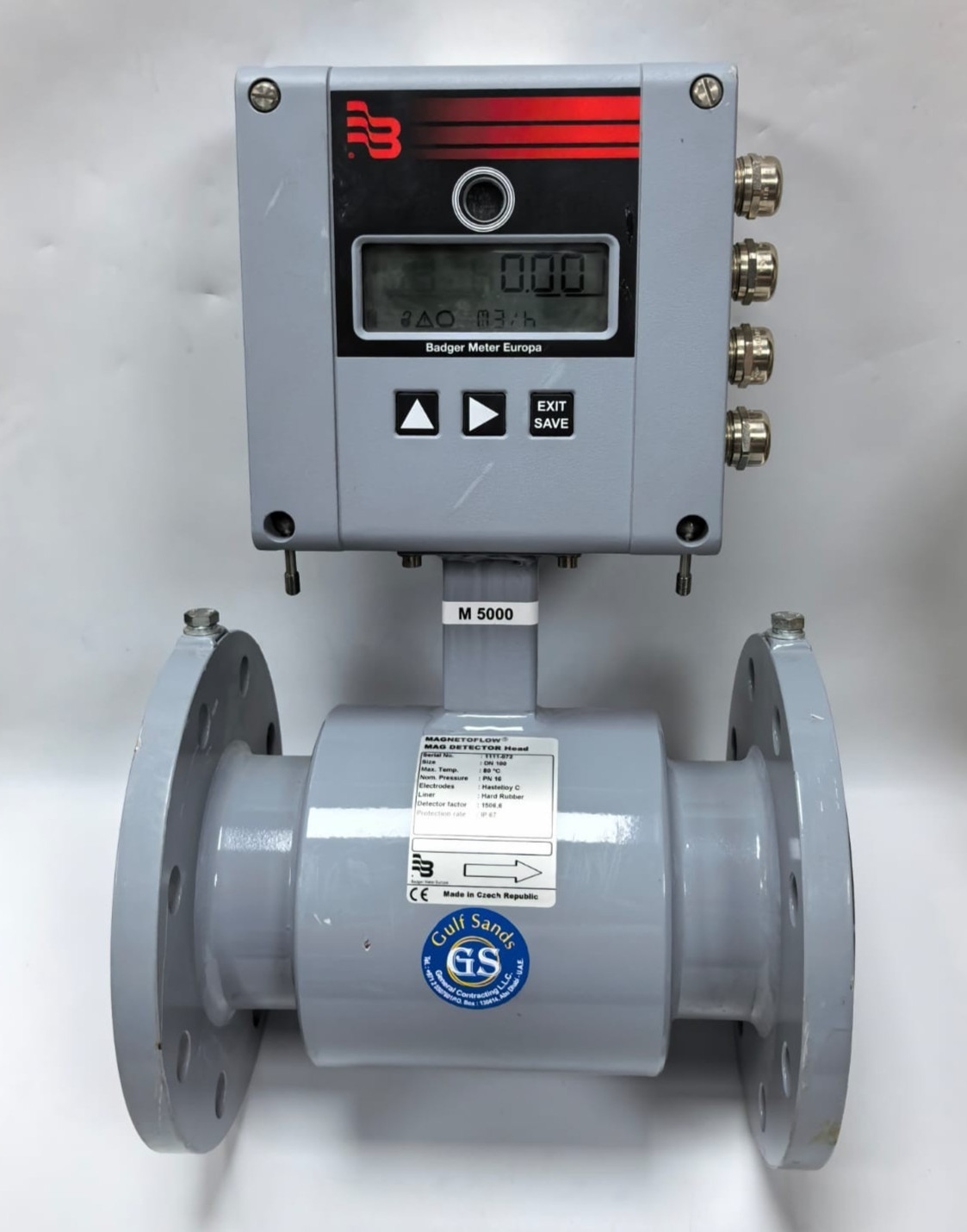 Badger M5000 BADGER METER M5000 MAGNETOFLOW MAG AMPLIFIER DN100 2