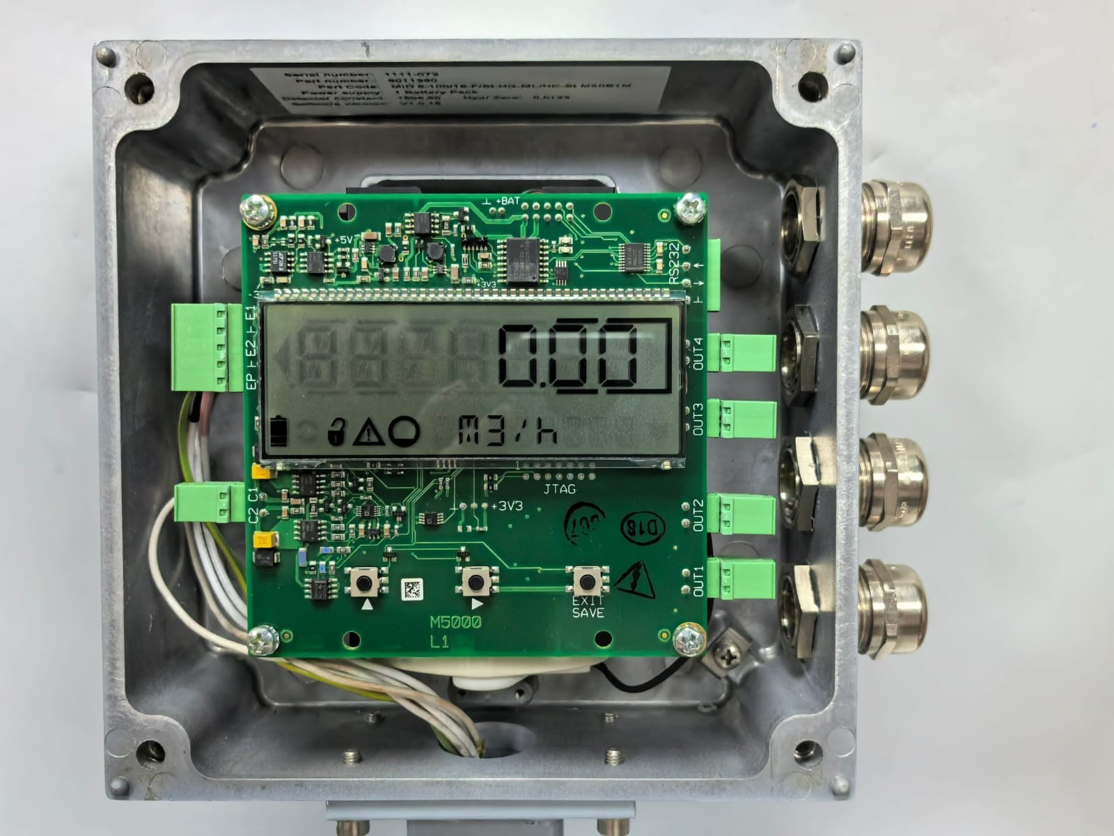 Badger M5000 BADGER METER M5000 MAGNETOFLOW MAG AMPLIFIER DN100 4