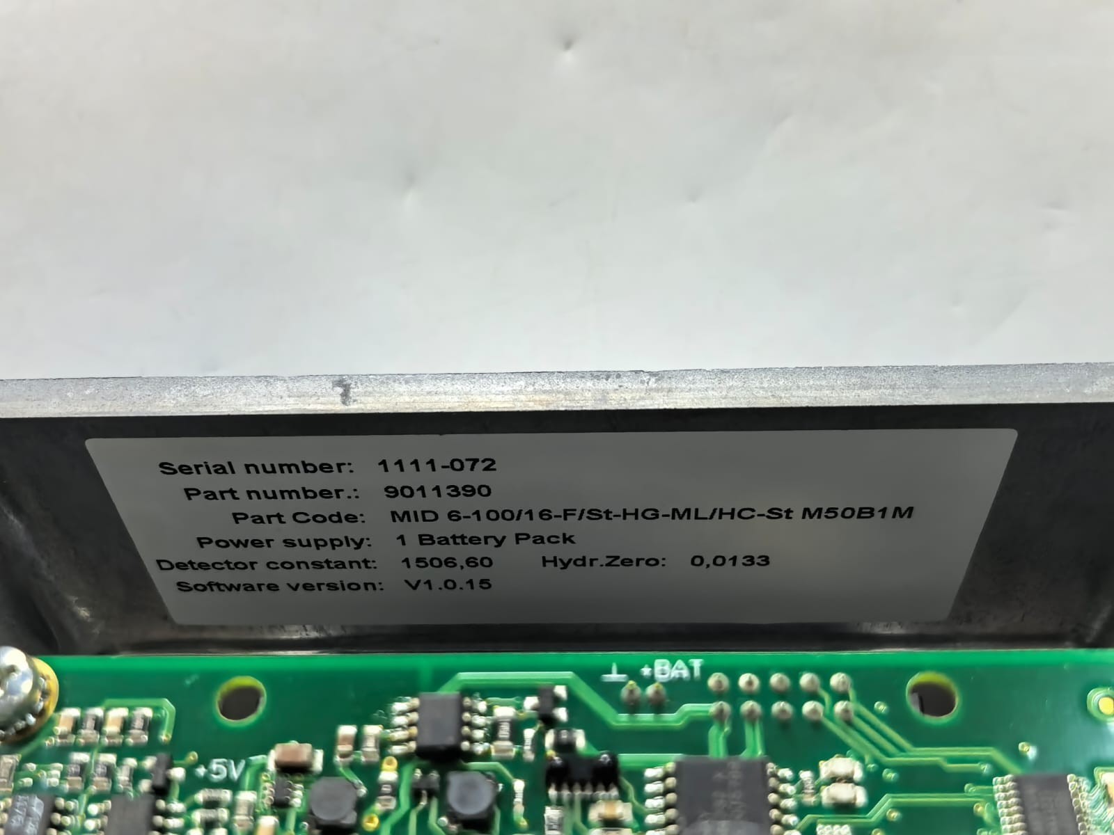 Badger M5000 BADGER METER M5000 MAGNETOFLOW MAG AMPLIFIER DN100 5
