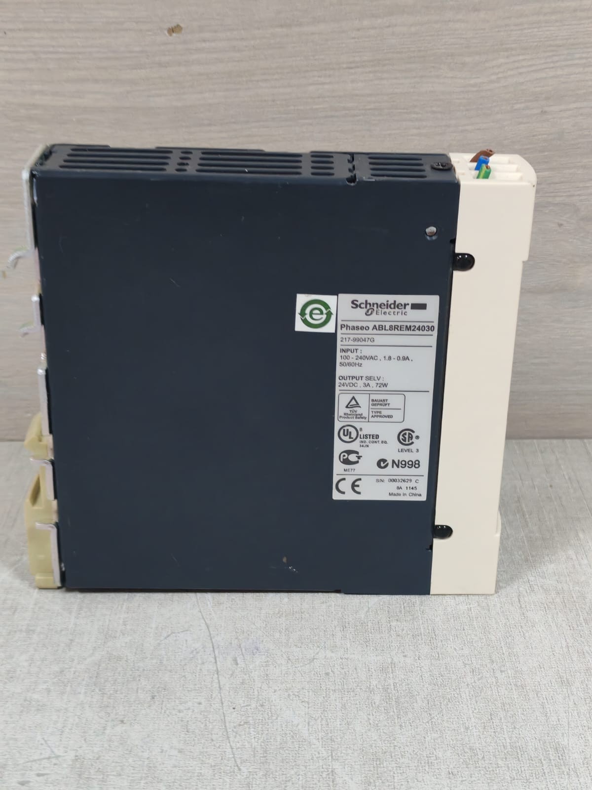 Schneider Electric ABL8REM24030 SCHNEIDER ELECTRIC ABL8 REM24030 POWER SUPPLY 100-240VAC 9