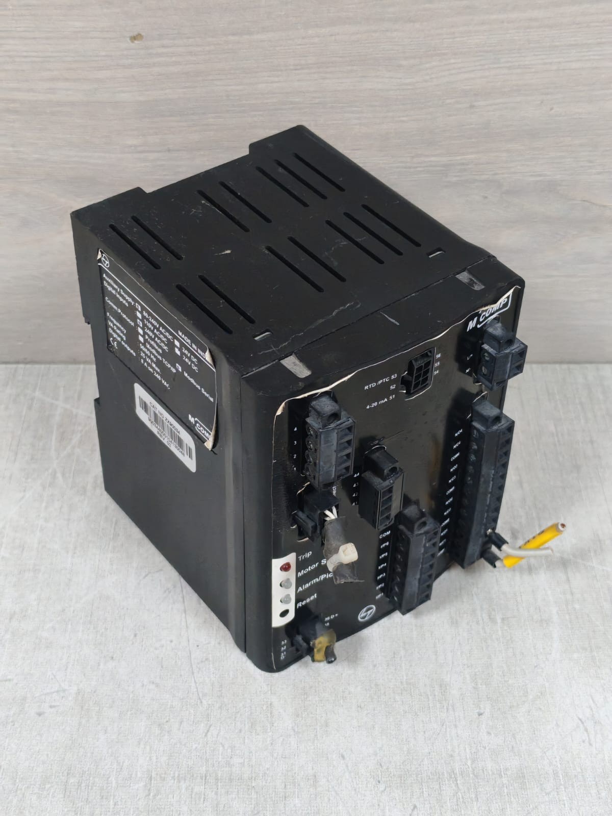 LT MCOMP ZX90034 REV.03 LT MCOMP ZX90034 REV.03 INTELLIGENT MOTOR CONTROL MONITORING &PROTECTION RELAY 5