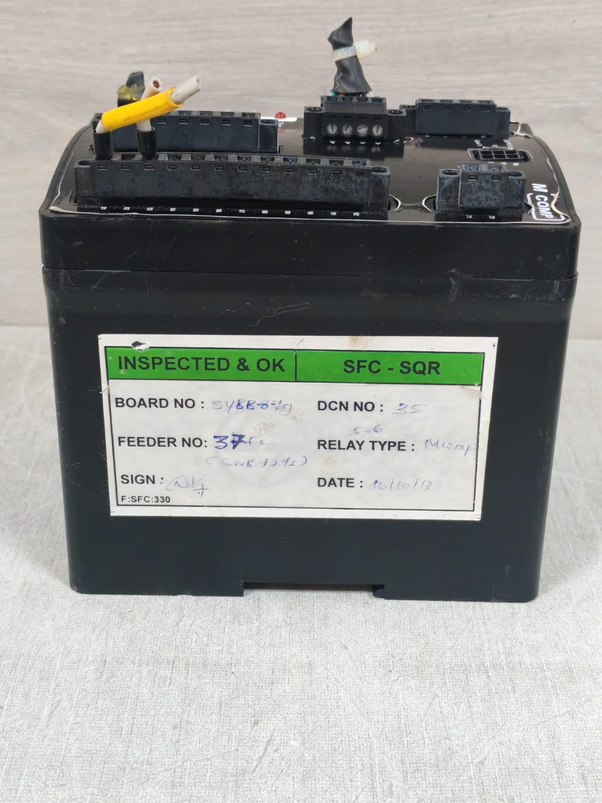 LT MCOMP ZX90034 REV.03 LT MCOMP ZX90034 REV.03 INTELLIGENT MOTOR CONTROL MONITORING &PROTECTION RELAY 9