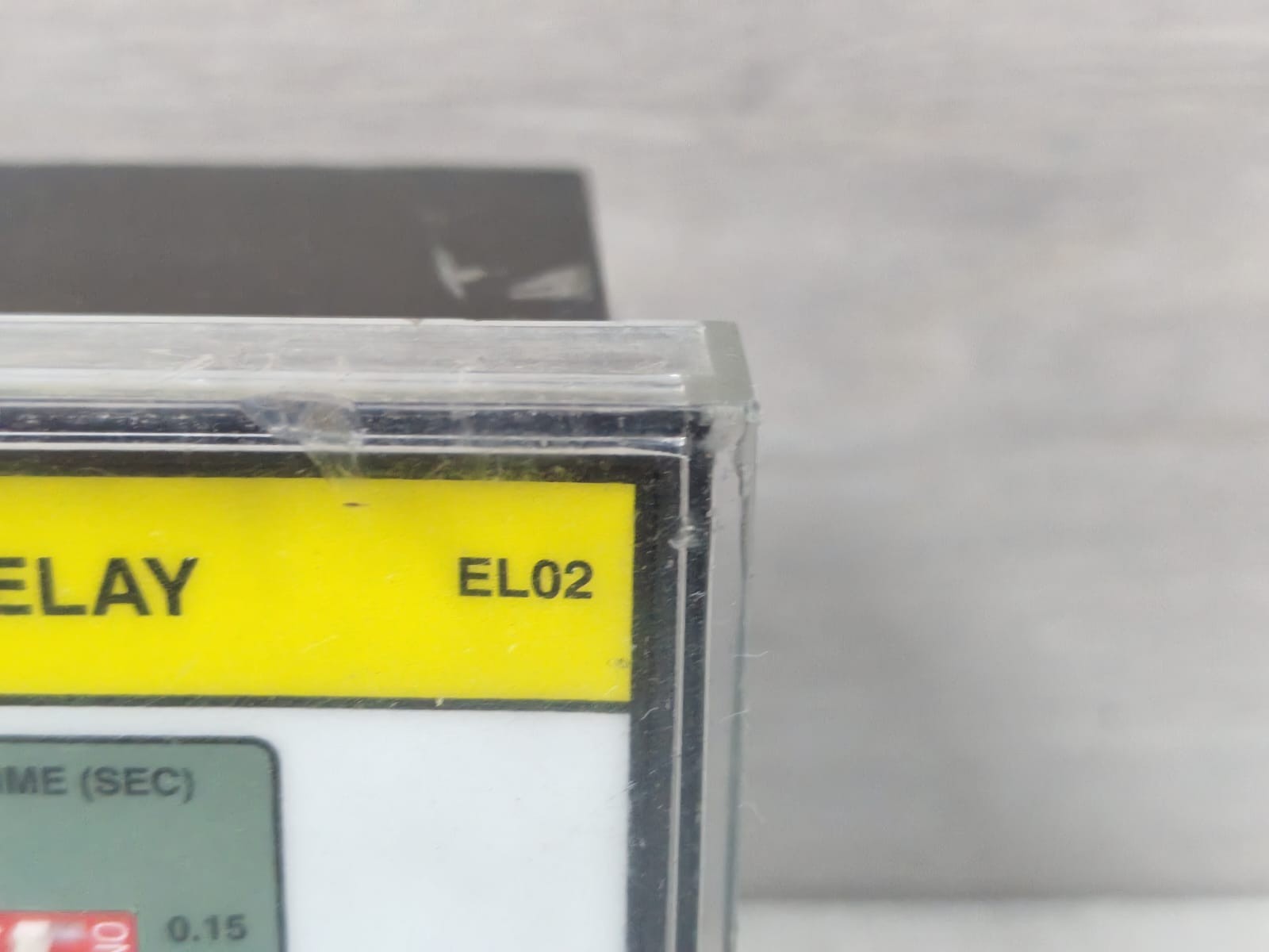 PYOK DV'S EL02 PYOK DV'S EL02 EARTH LEAKAGE RELAY 85-275VAC/DC 4