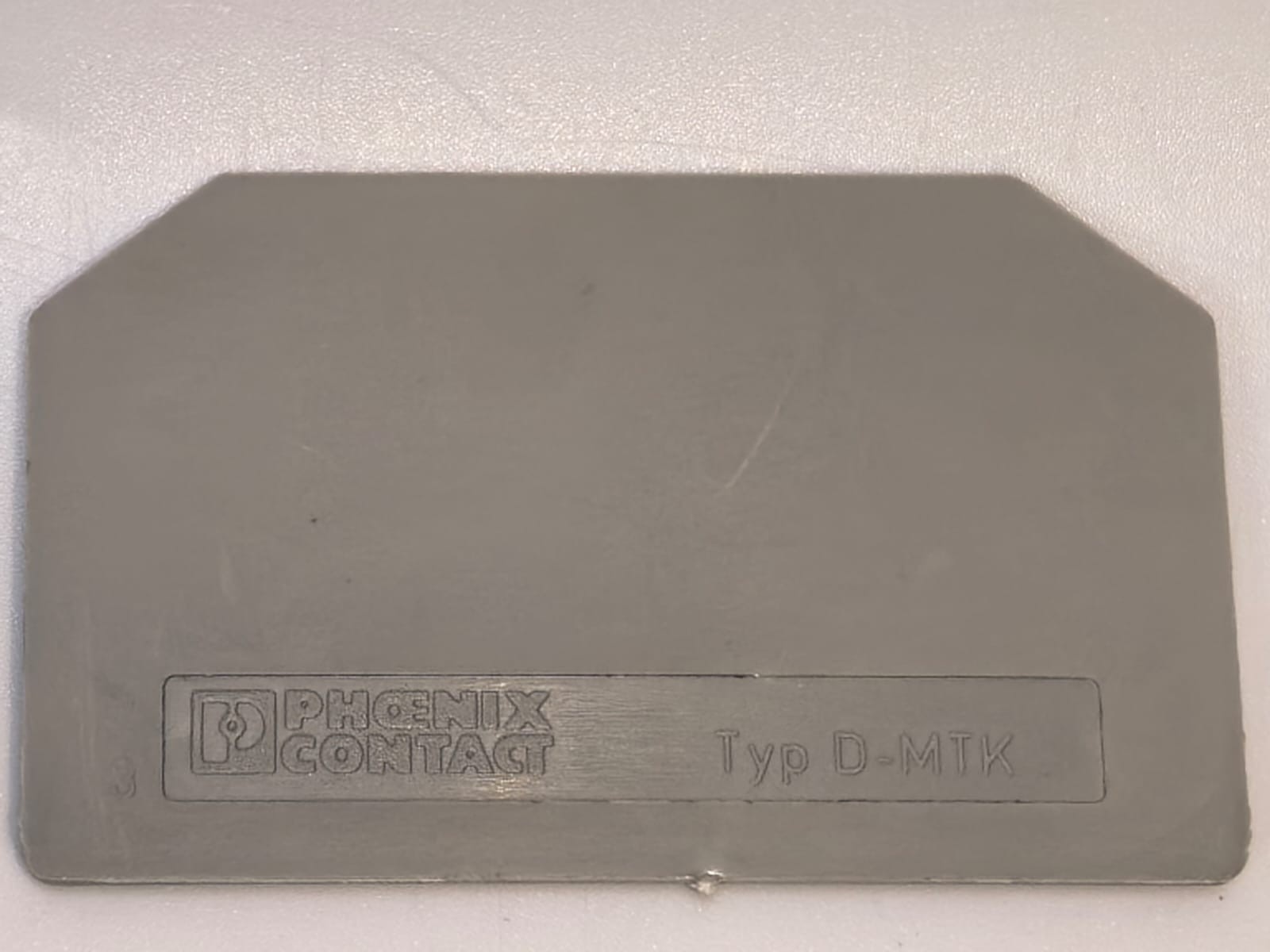 Phoenix Contact D-MTK PHOENIX CONTACT D-MTK END COVER PLATE 2